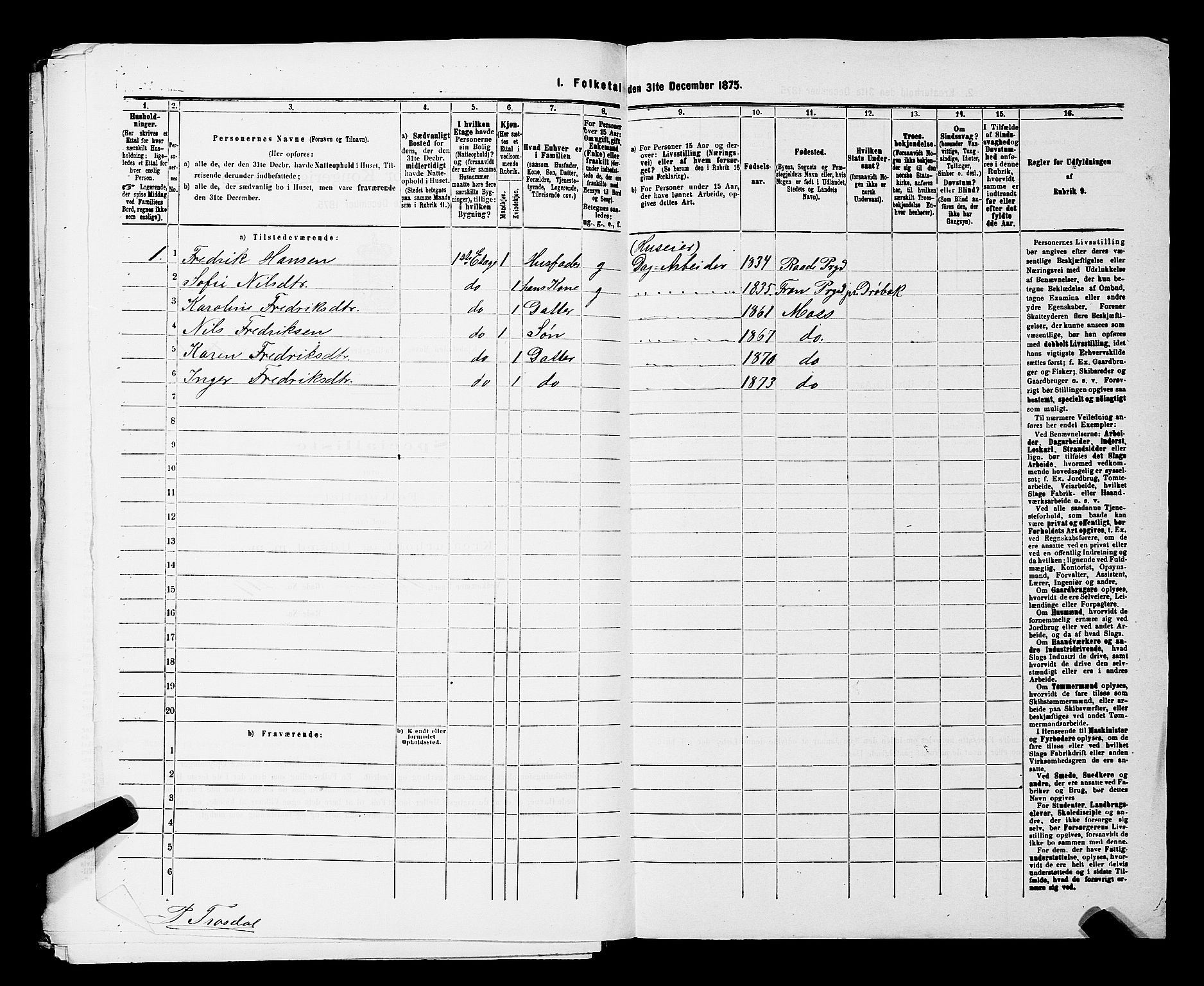 RA, Folketelling 1875 for 0104B Moss prestegjeld, Moss kjøpstad, 1875, s. 573