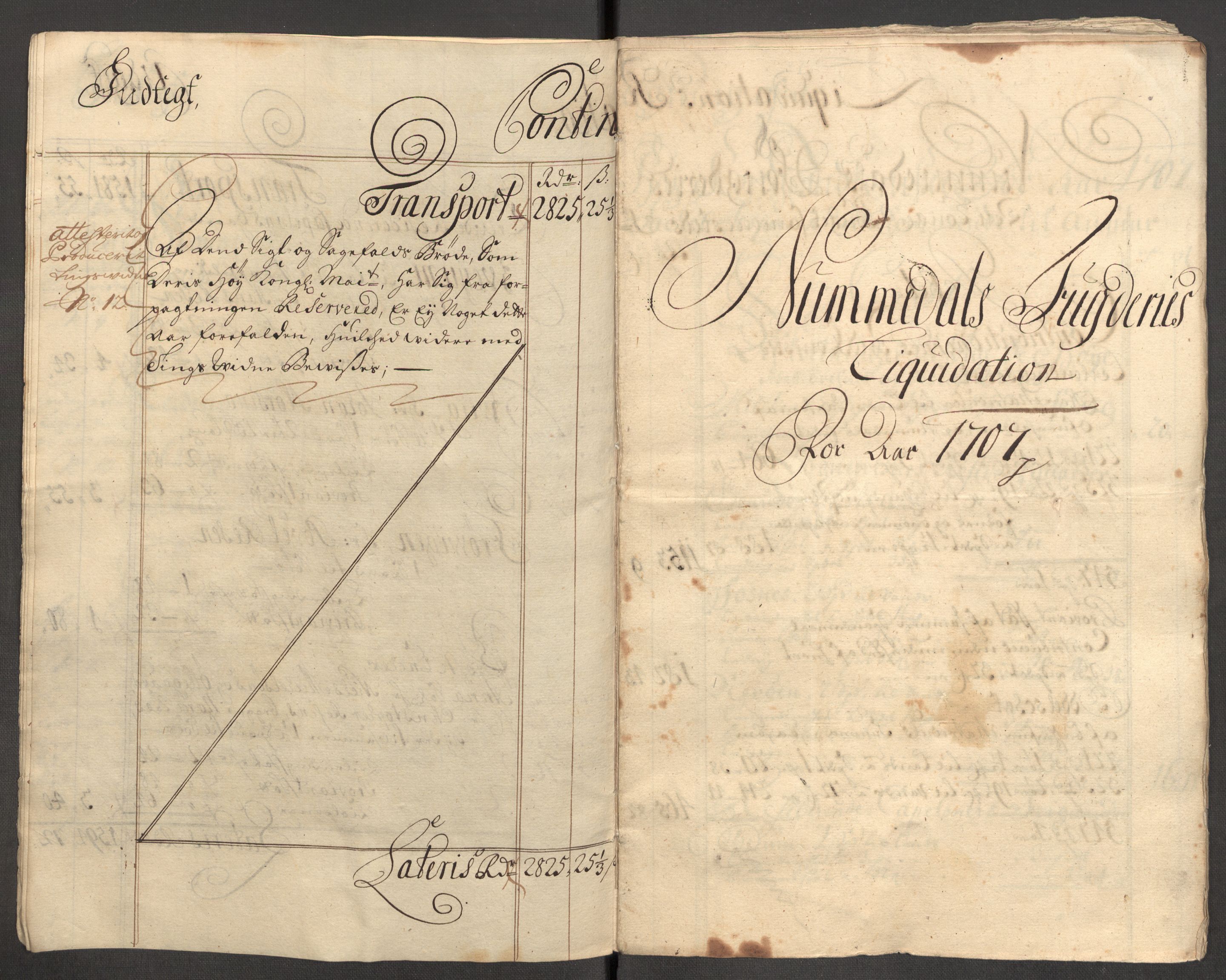 Rentekammeret inntil 1814, Reviderte regnskaper, Fogderegnskap, AV/RA-EA-4092/R64/L4430: Fogderegnskap Namdal, 1707-1708, s. 8