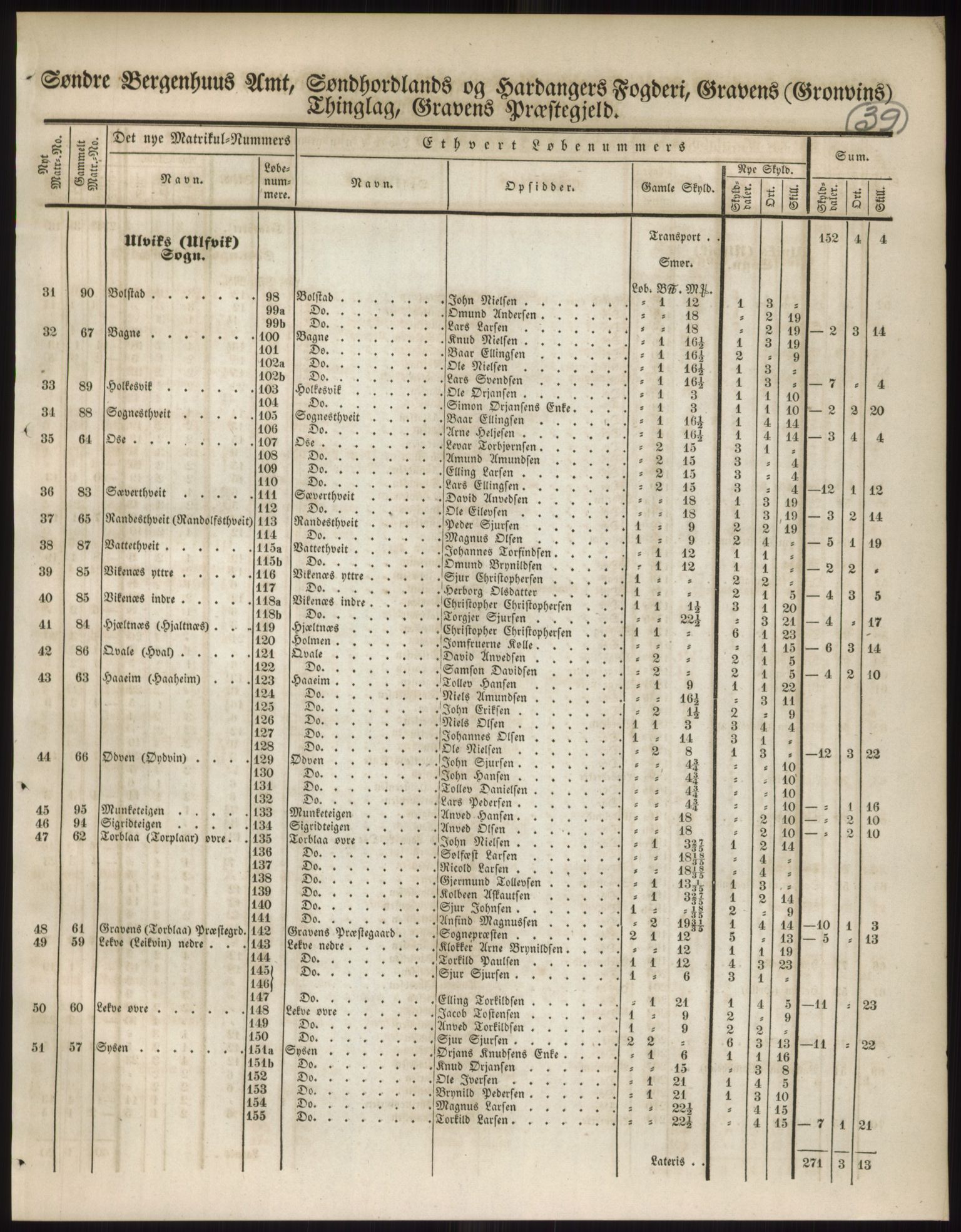 Andre publikasjoner, PUBL/PUBL-999/0002/0011: Bind 11 - Søndre Bergenhus amt: Sunnhordland og Hardanger fogderi, Stamhuset Rosendals gods og Lyse klosters gods, 1838, s. 66