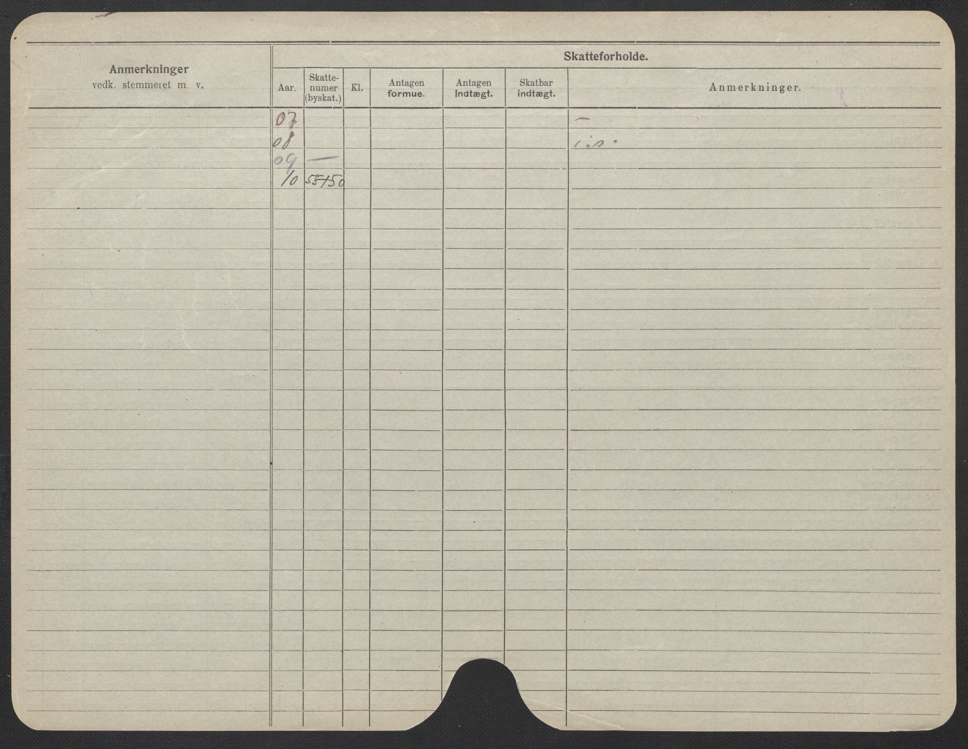 Oslo folkeregister, Registerkort, SAO/A-11715/F/Fa/Fac/L0025: Kvinner, 1906-1914, s. 701b