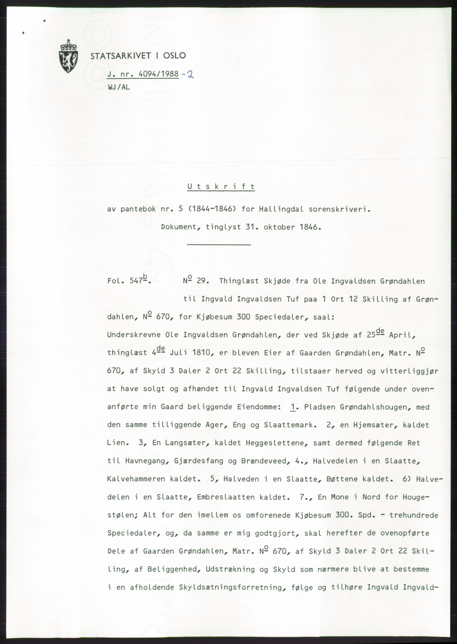 Statsarkivet i Kongsberg, SAKO/A-0001, 1988, s. 351