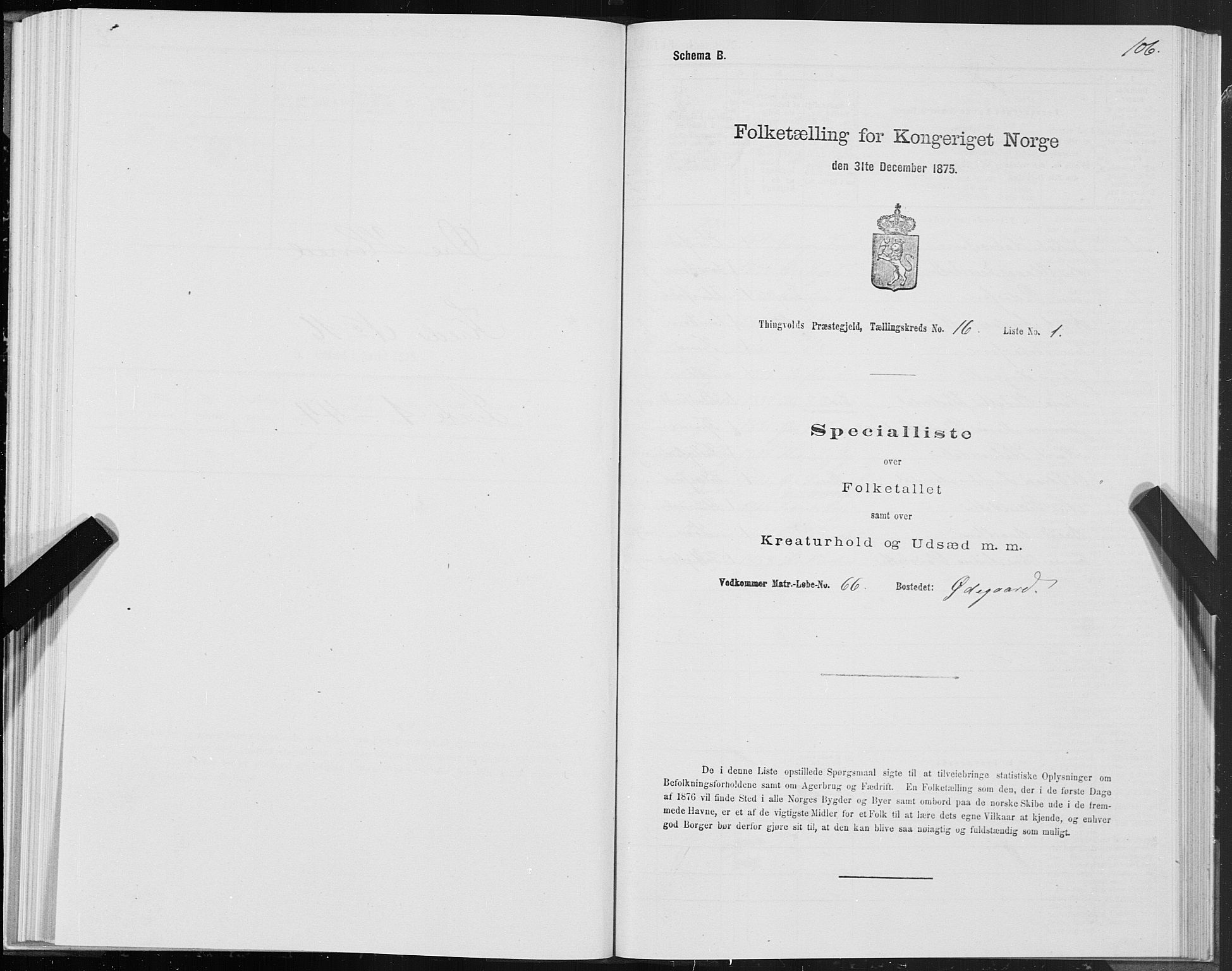 SAT, Folketelling 1875 for 1560P Tingvoll prestegjeld, 1875, s. 6106