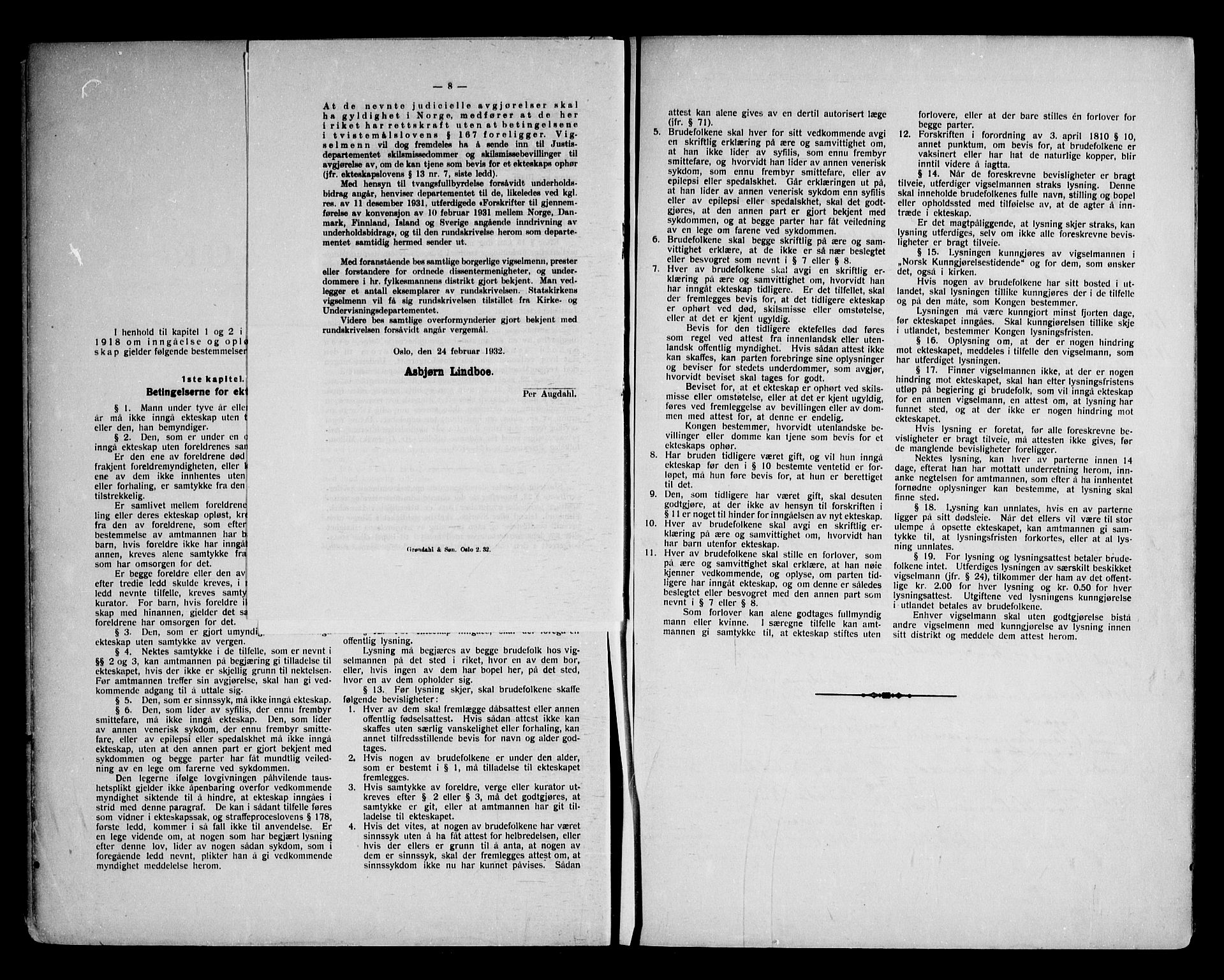 Mo kirkebøker, SAKO/A-286/H/Ha/L0001: Lysningsprotokoll nr. 1, 1919-1969
