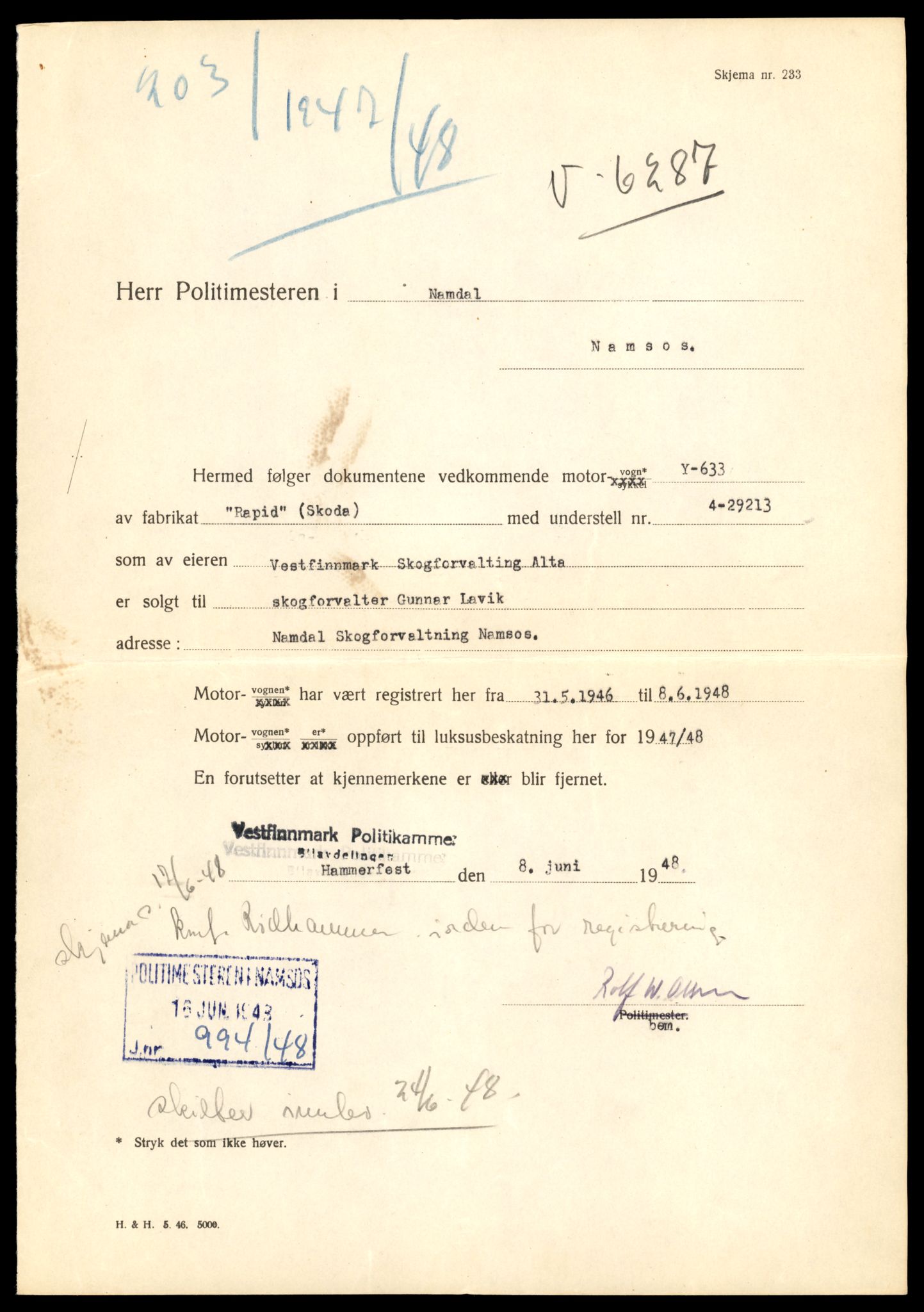 Møre og Romsdal vegkontor - Ålesund trafikkstasjon, AV/SAT-A-4099/F/Fe/L0045: Registreringskort for kjøretøy T 14320 - T 14444, 1927-1998, s. 2601