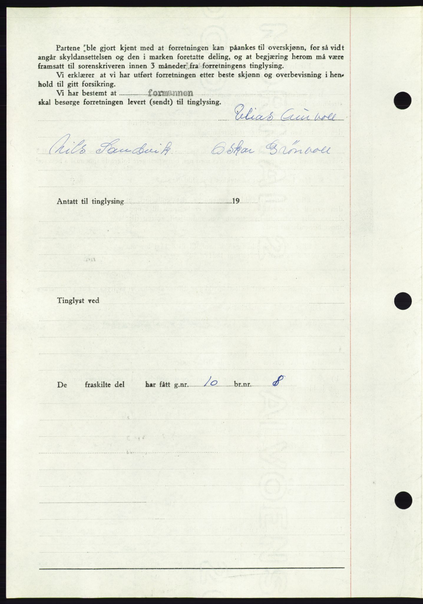 Søre Sunnmøre sorenskriveri, AV/SAT-A-4122/1/2/2C/L0095: Pantebok nr. 21A, 1953-1953, Dagboknr: 2096/1953