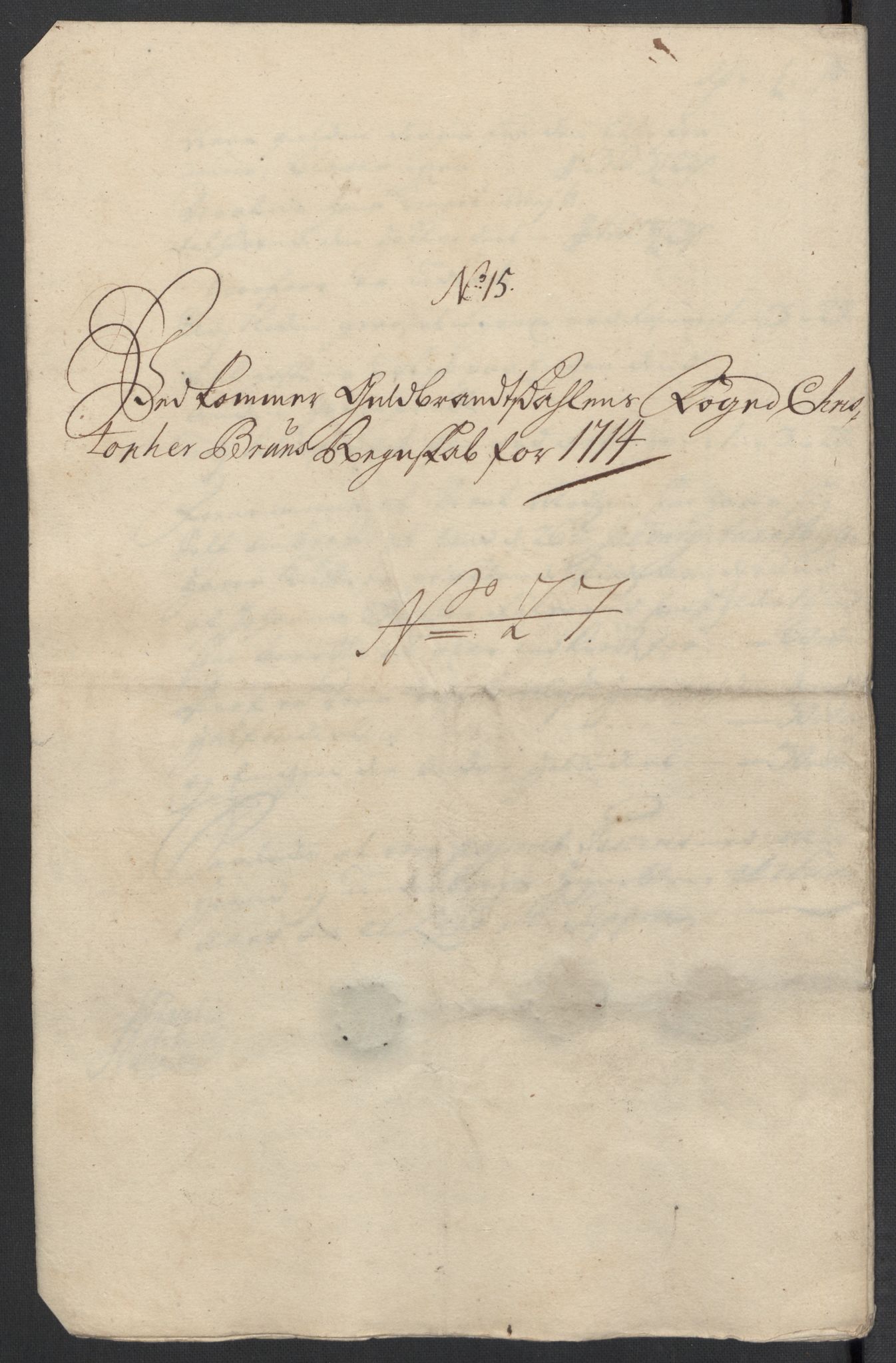 Rentekammeret inntil 1814, Reviderte regnskaper, Fogderegnskap, RA/EA-4092/R17/L1183: Fogderegnskap Gudbrandsdal, 1714, s. 140