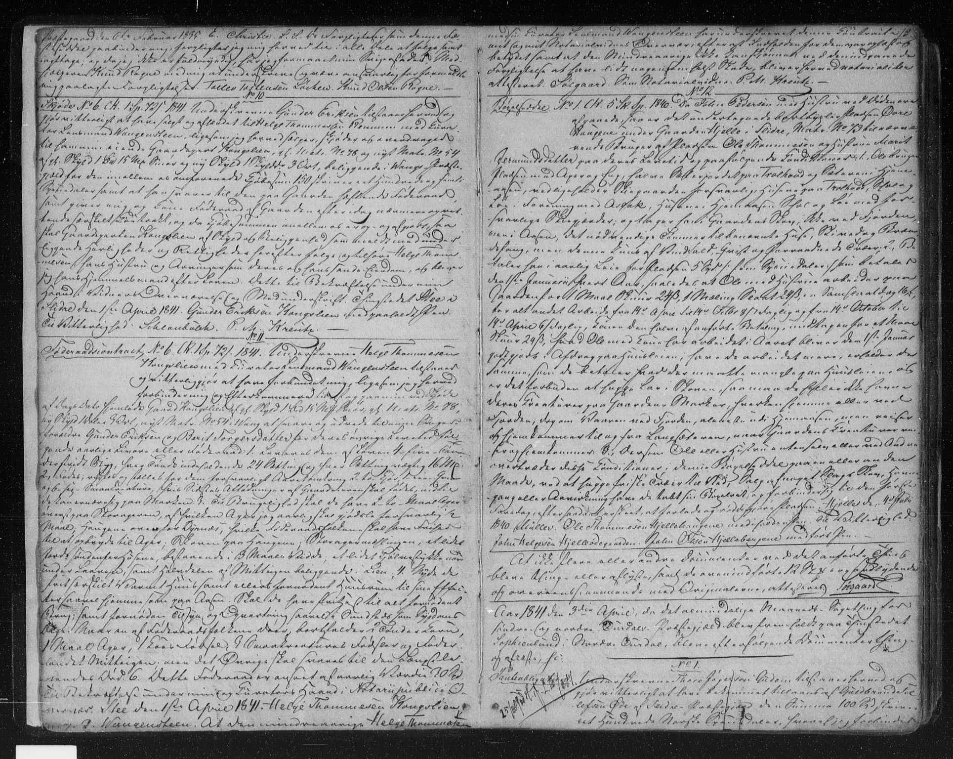 Valdres sorenskriveri, SAH/TING-016/H/Hb/Hba/L0007: Pantebok nr. 7, 1841-1845, s. 3