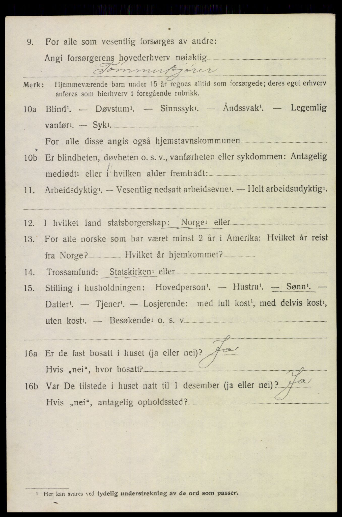 SAH, Folketelling 1920 for 0428 Trysil herred, 1920, s. 4274