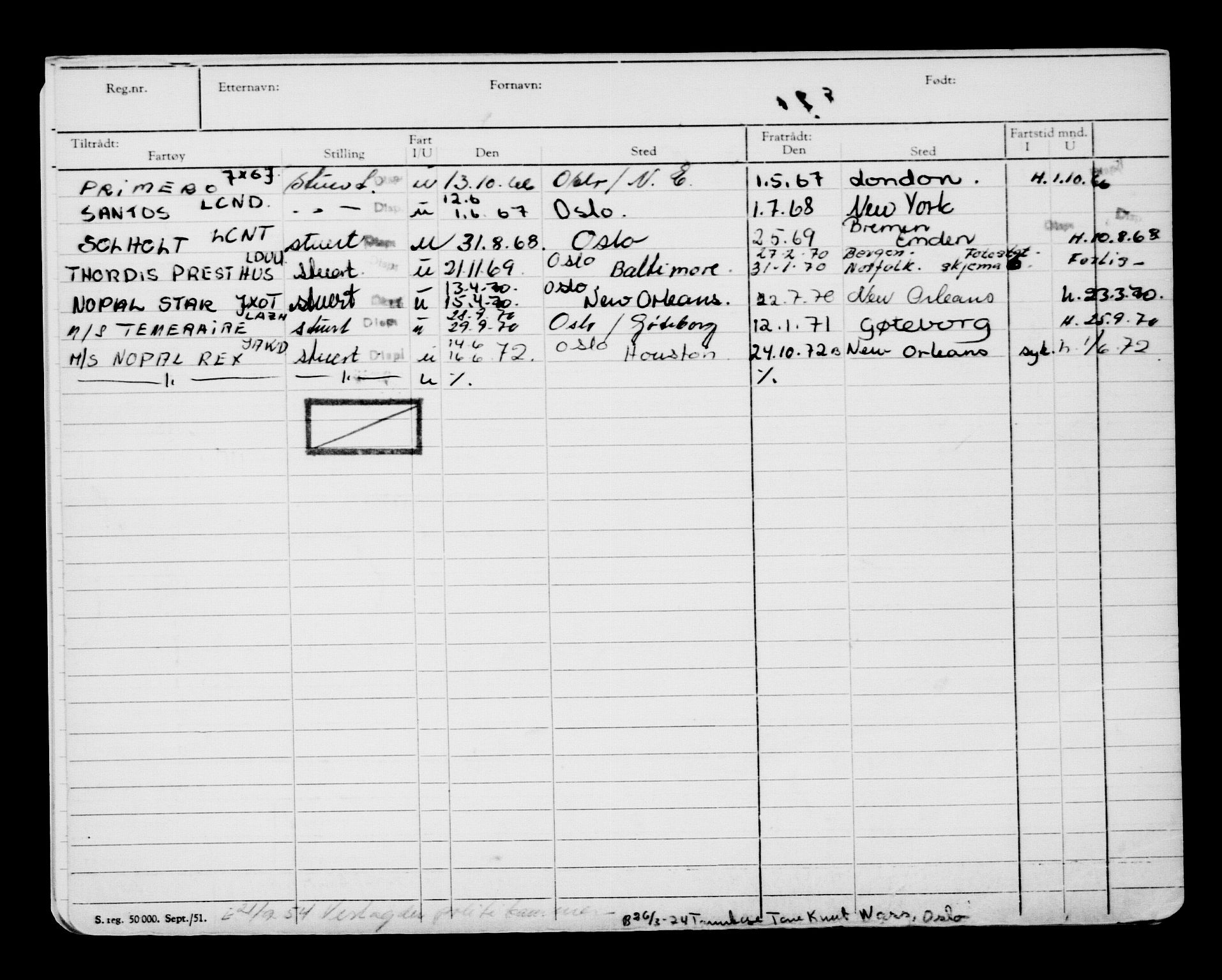 Direktoratet for sjømenn, AV/RA-S-3545/G/Gb/L0144: Hovedkort, 1916, s. 411