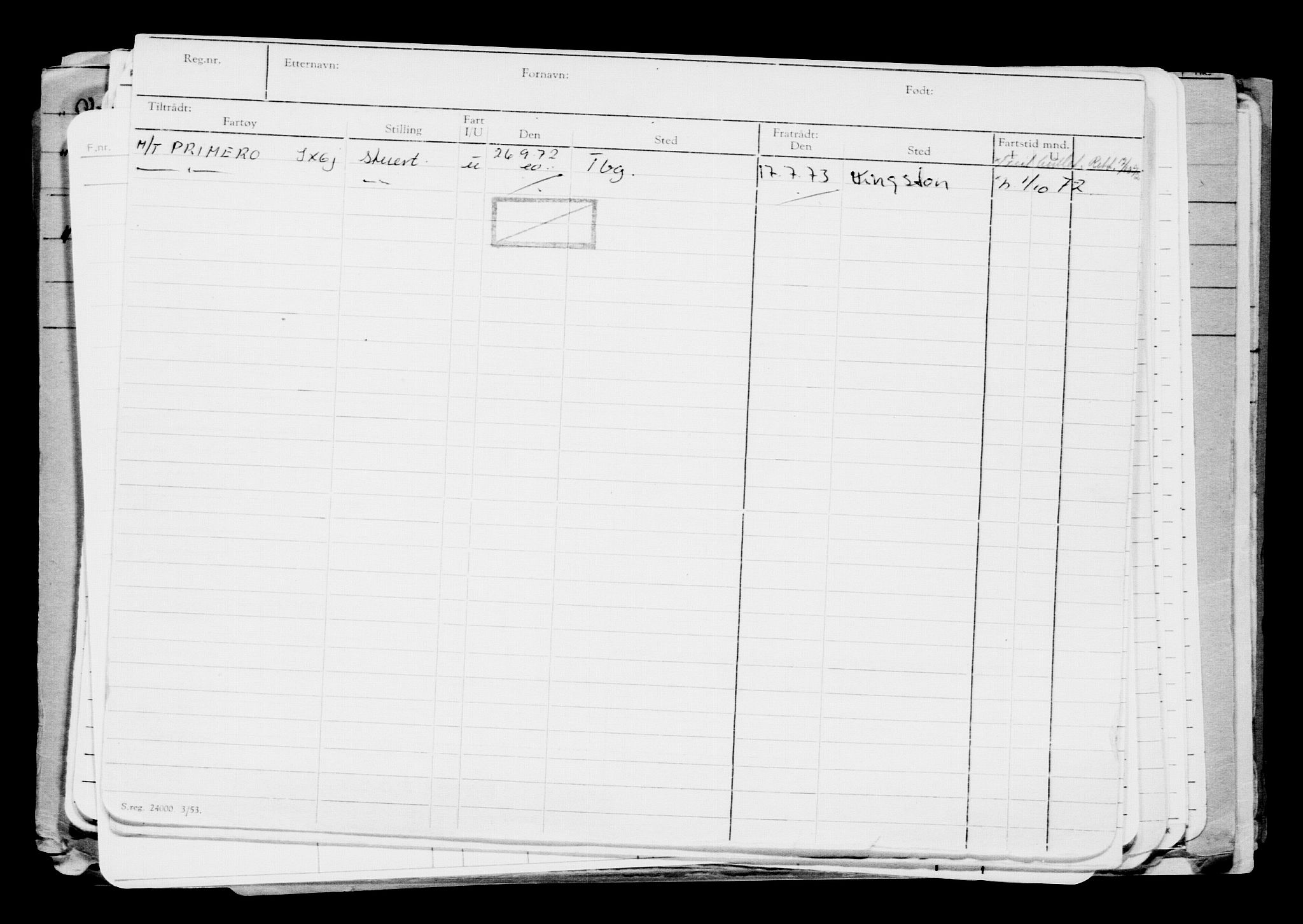 Direktoratet for sjømenn, AV/RA-S-3545/G/Gb/L0123: Hovedkort, 1914, s. 46