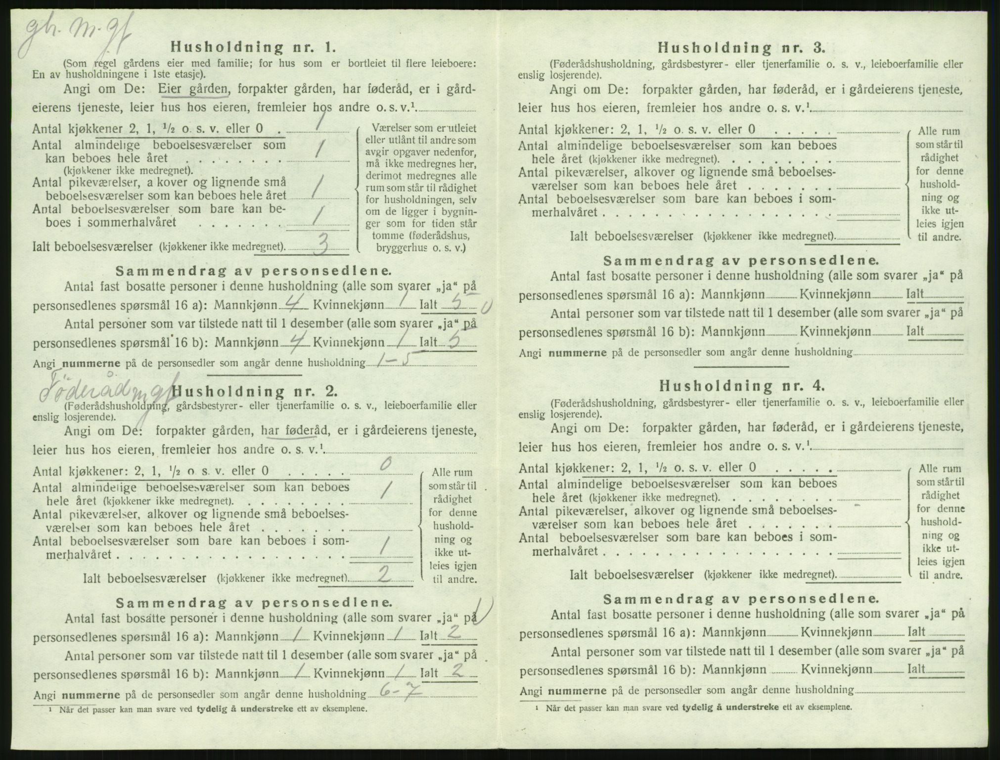 SAT, Folketelling 1920 for 1558 Øre herred, 1920, s. 594