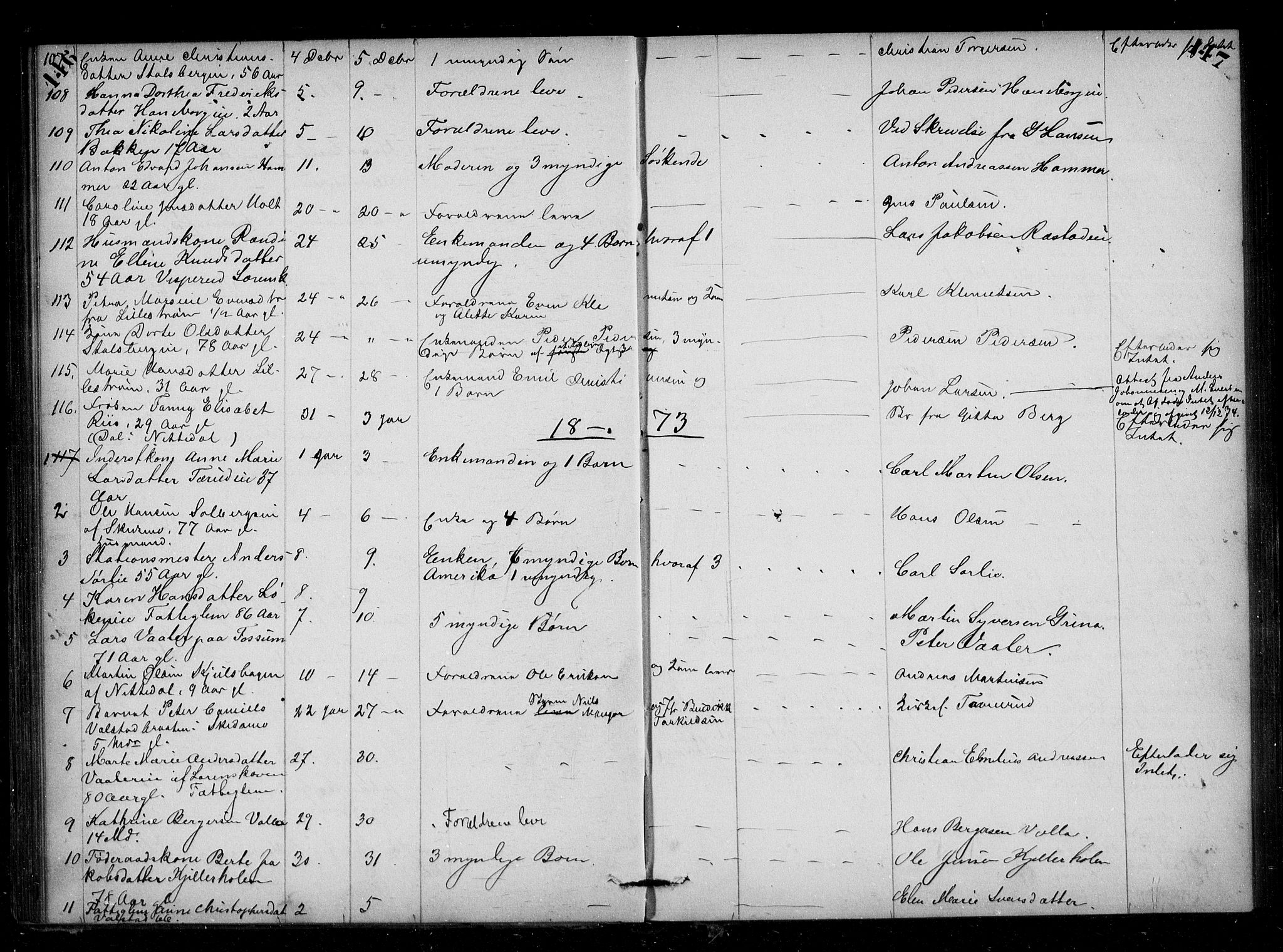 Nedre Romerike sorenskriveri, AV/SAO-A-10469/H/Hb/Hba/L0003: Dødsfallsprotokoll, rekke I , 1863-1876, s. 146-147