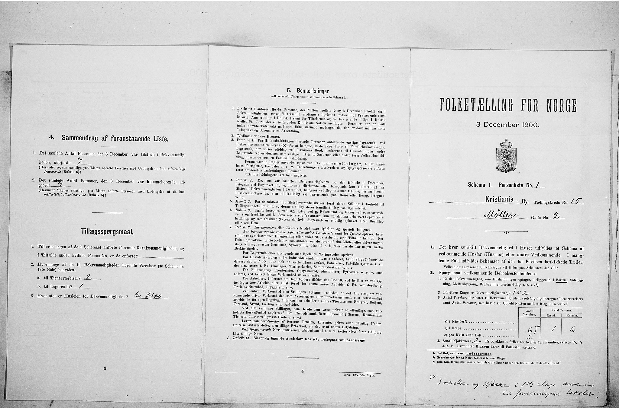 SAO, Folketelling 1900 for 0301 Kristiania kjøpstad, 1900, s. 61841