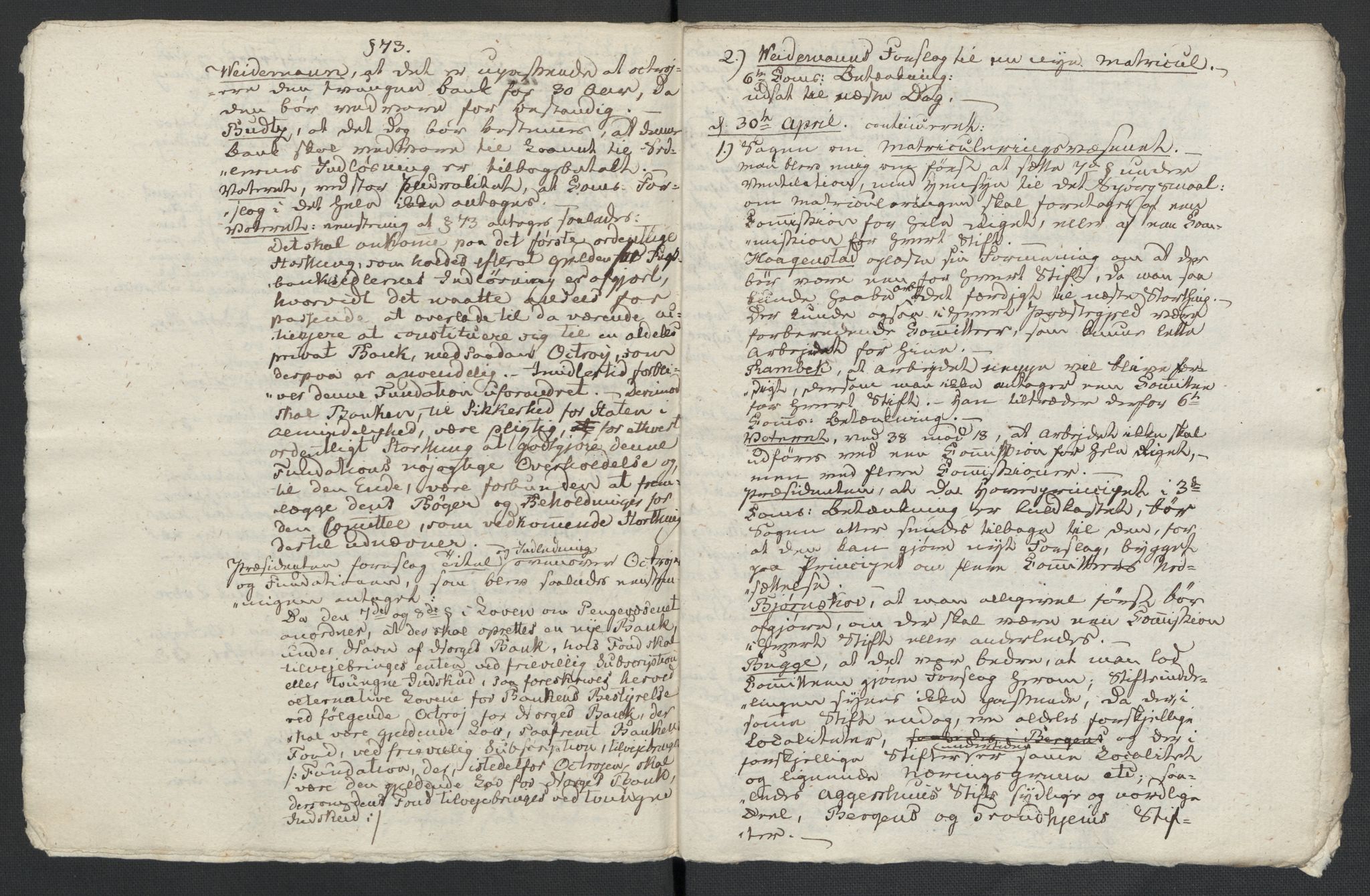 Christie, Wilhelm Frimann Koren, AV/RA-PA-0014/F/L0005: Christies dokumenter fra Stortinget, 1815-1816, s. 801