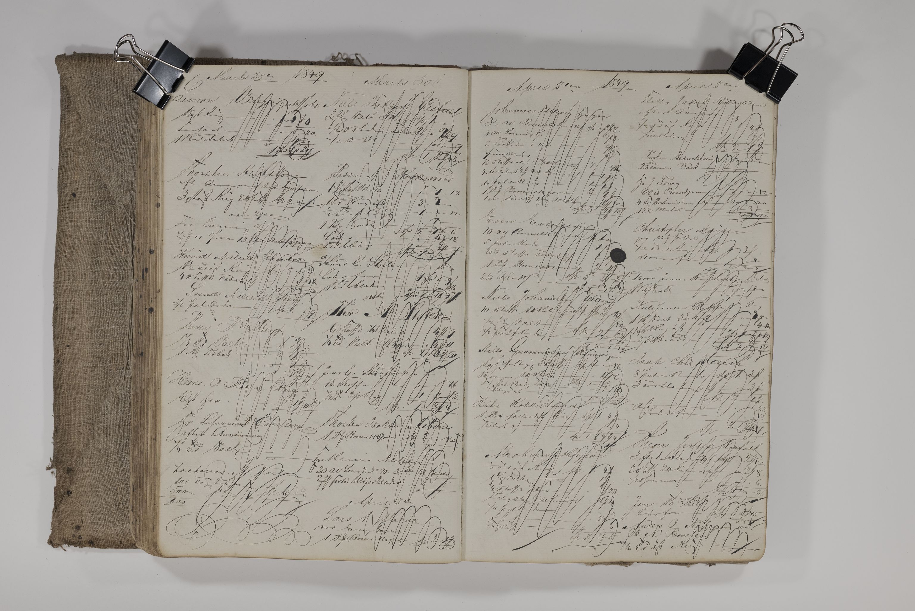 Blehr/ Kjellestad, TEMU/TGM-A-1212/R/Rc/L0004: Journal, 1845-1852, s. 169