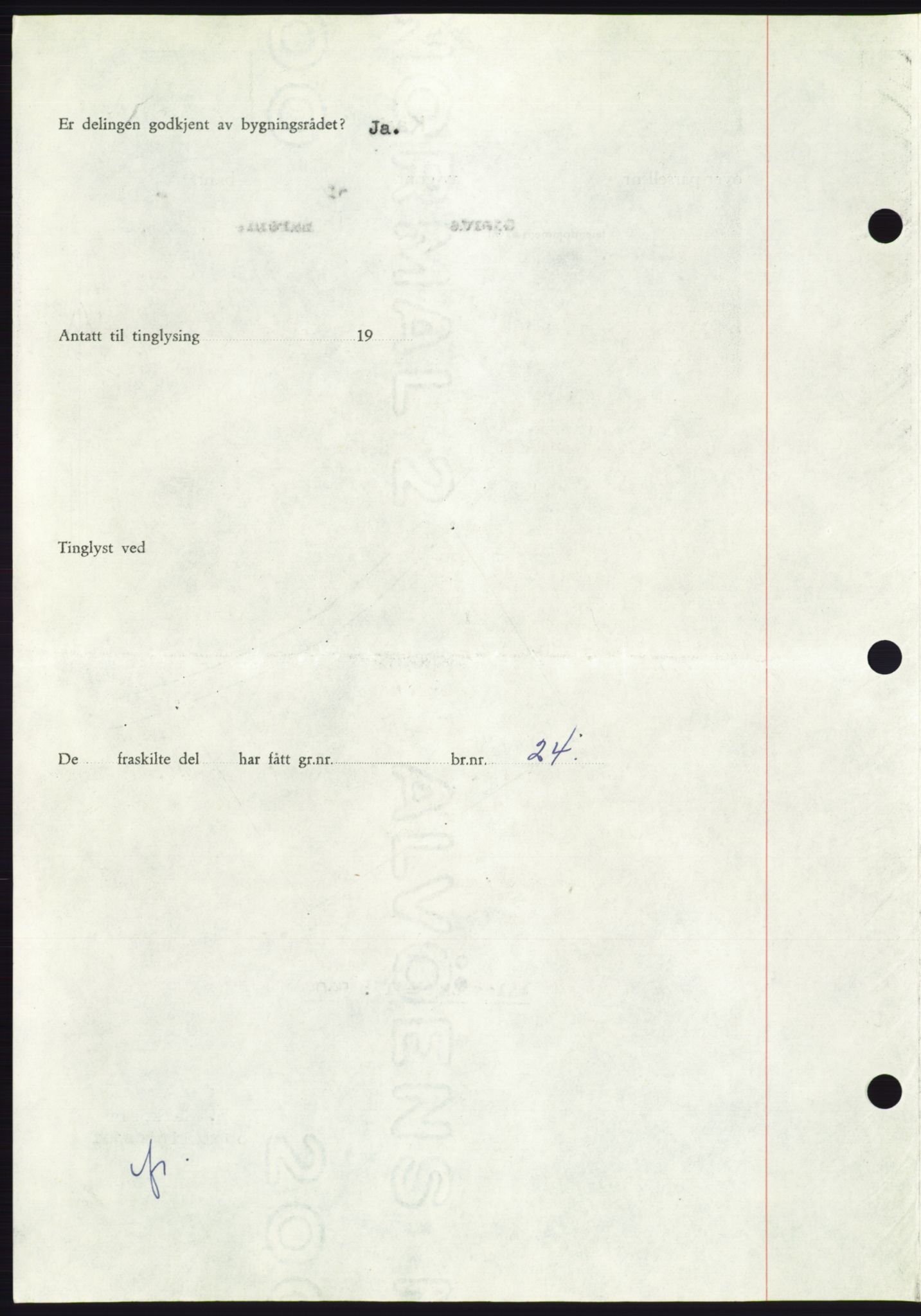 Søre Sunnmøre sorenskriveri, AV/SAT-A-4122/1/2/2C/L0104: Pantebok nr. 30A, 1956-1956, Dagboknr: 2079/1956