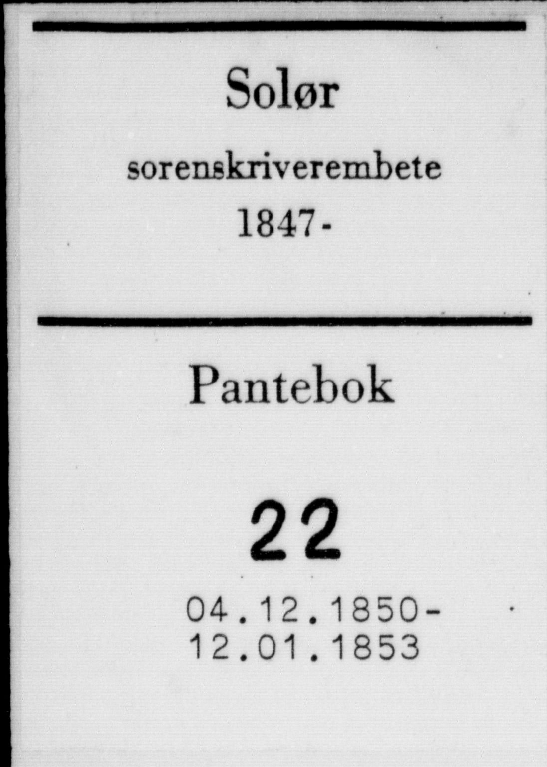 Solør tingrett, SAH/TING-008/H/Hb/Hba/L0022: Pantebok nr. 22, 1850-1853