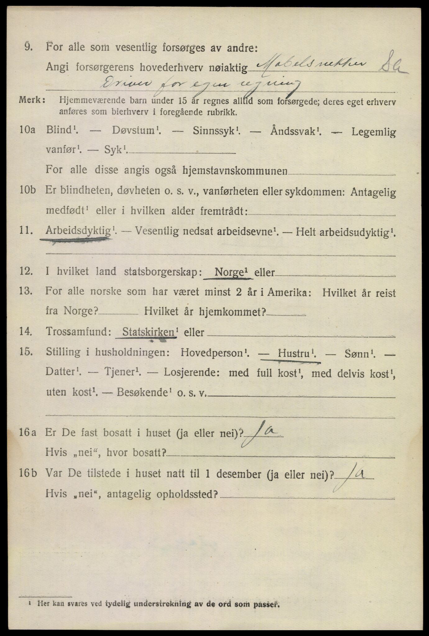 SAKO, Folketelling 1920 for 0724 Sandeherred herred, 1920, s. 5209