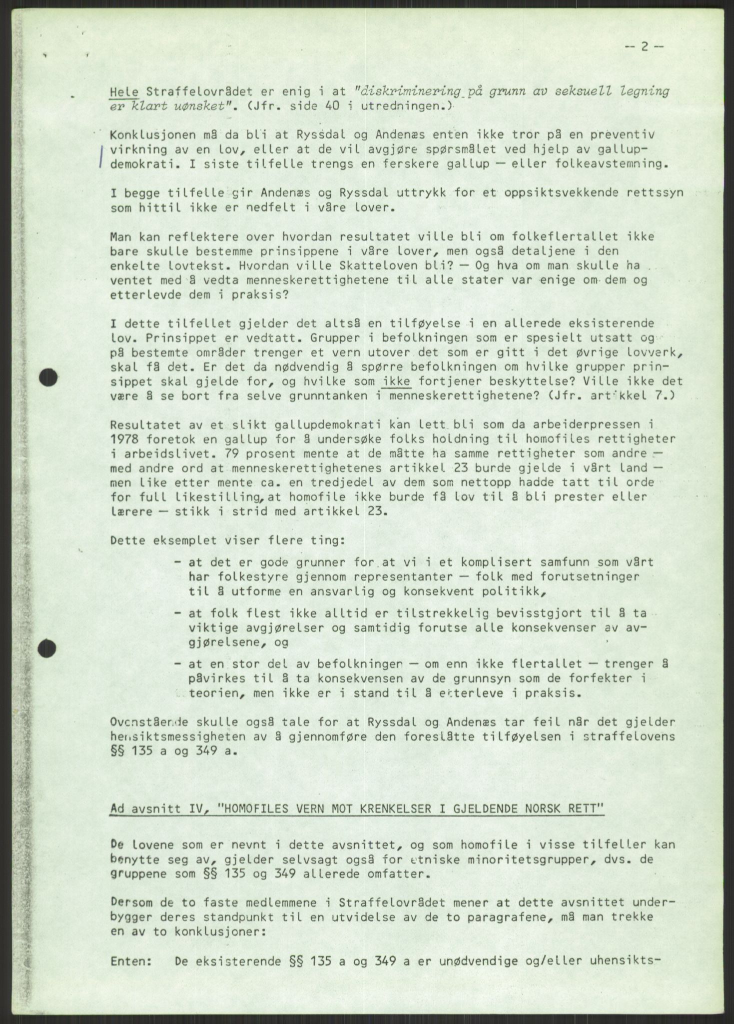 Det Norske Forbundet av 1948/Landsforeningen for Lesbisk og Homofil Frigjøring, AV/RA-PA-1216/D/Dc/L0001: §213, 1953-1989, s. 669