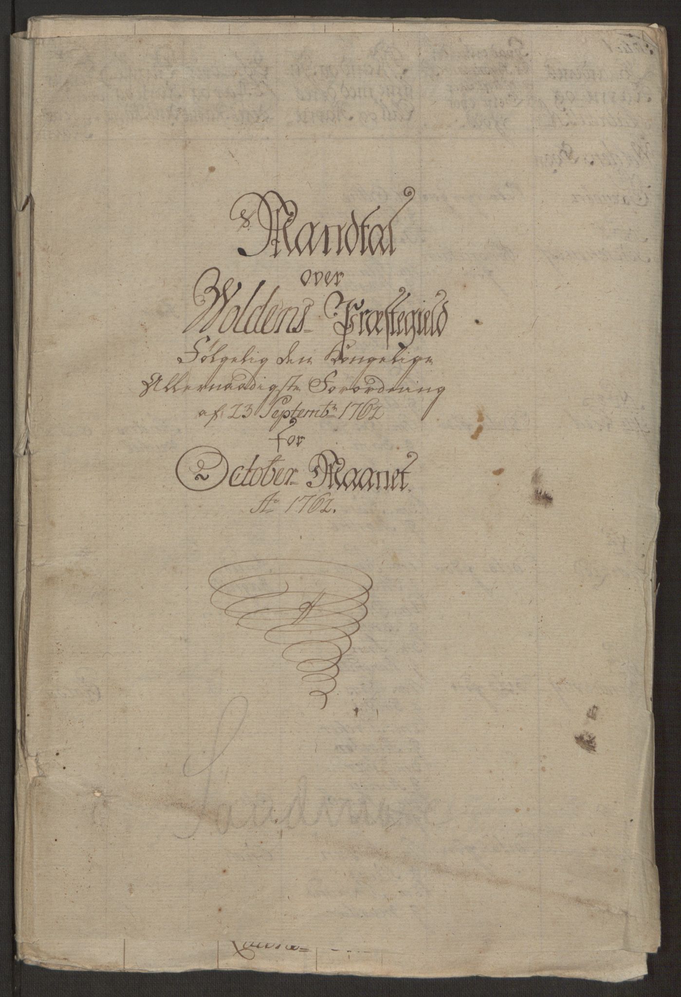 Rentekammeret inntil 1814, Realistisk ordnet avdeling, RA/EA-4070/Ol/L0019: [Gg 10]: Ekstraskatten, 23.09.1762. Sunnmøre, 1762-1763, s. 305