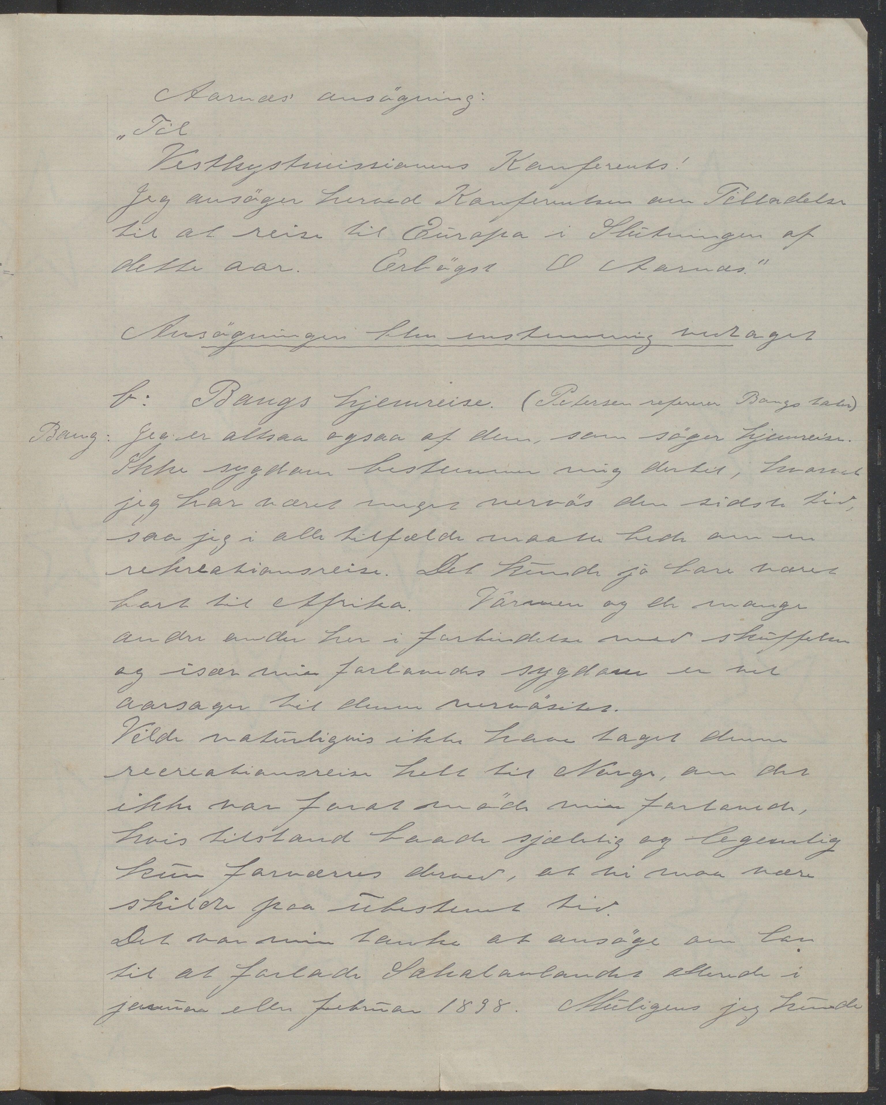 Det Norske Misjonsselskap - hovedadministrasjonen, VID/MA-A-1045/D/Da/Daa/L0041/0010: Konferansereferat og årsberetninger / Konferansereferat fra Vest-Madagaskar., 1897