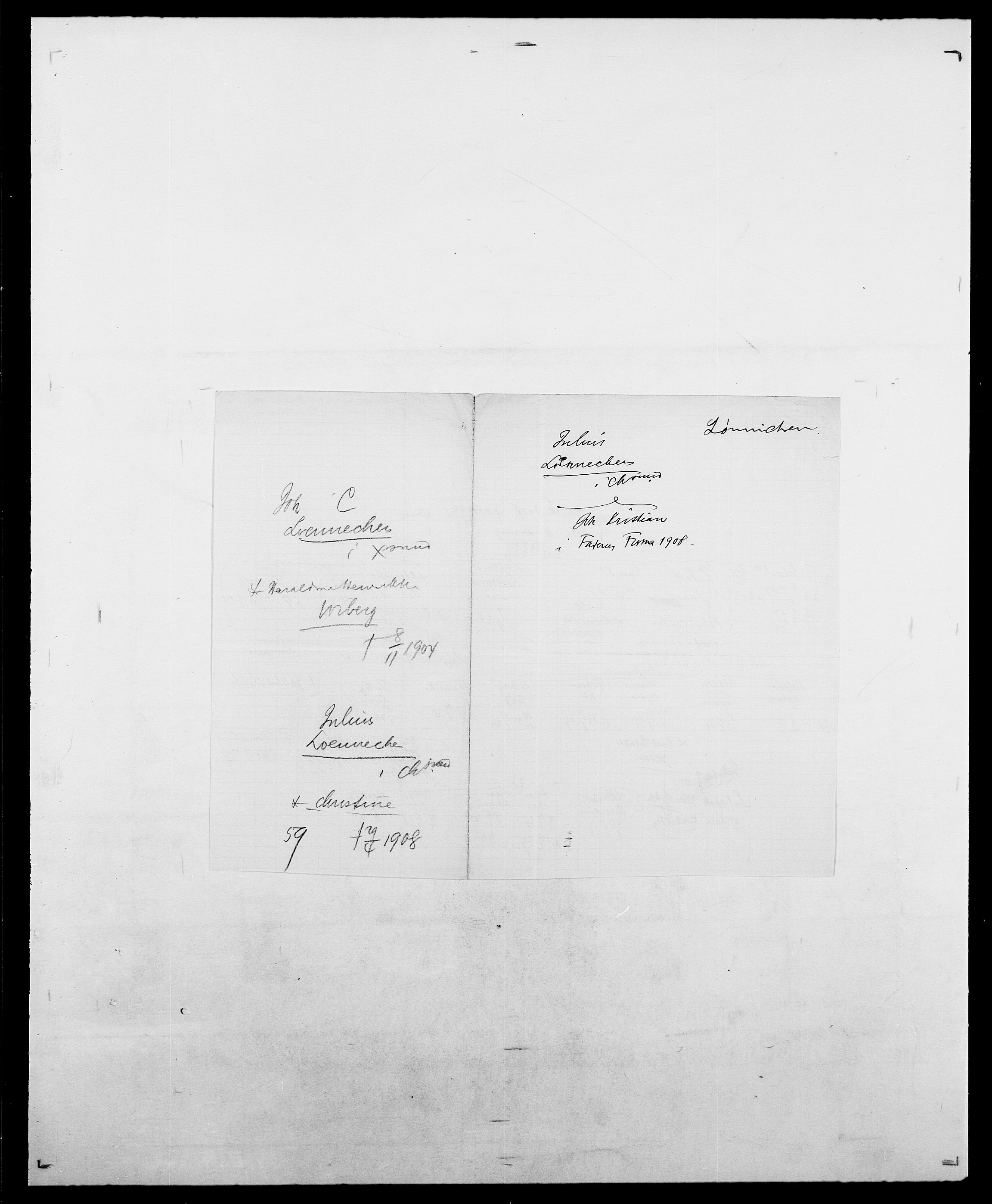 Delgobe, Charles Antoine - samling, SAO/PAO-0038/D/Da/L0025: Løberg - Mazar, s. 57