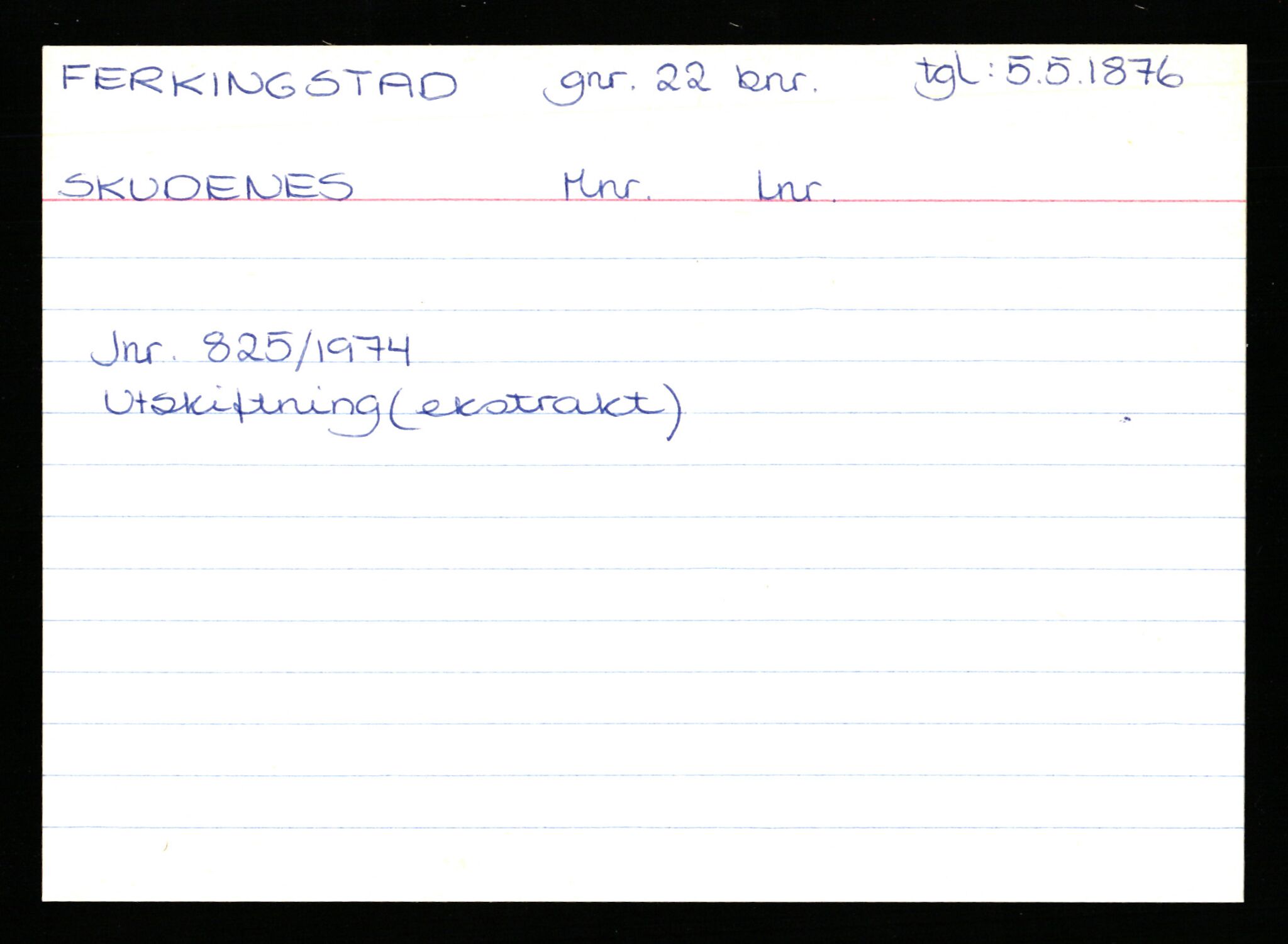 Statsarkivet i Stavanger, AV/SAST-A-101971/03/Y/Yk/L0009: Registerkort sortert etter gårdsnavn: Ersdal - Fikstveit, 1750-1930, s. 462
