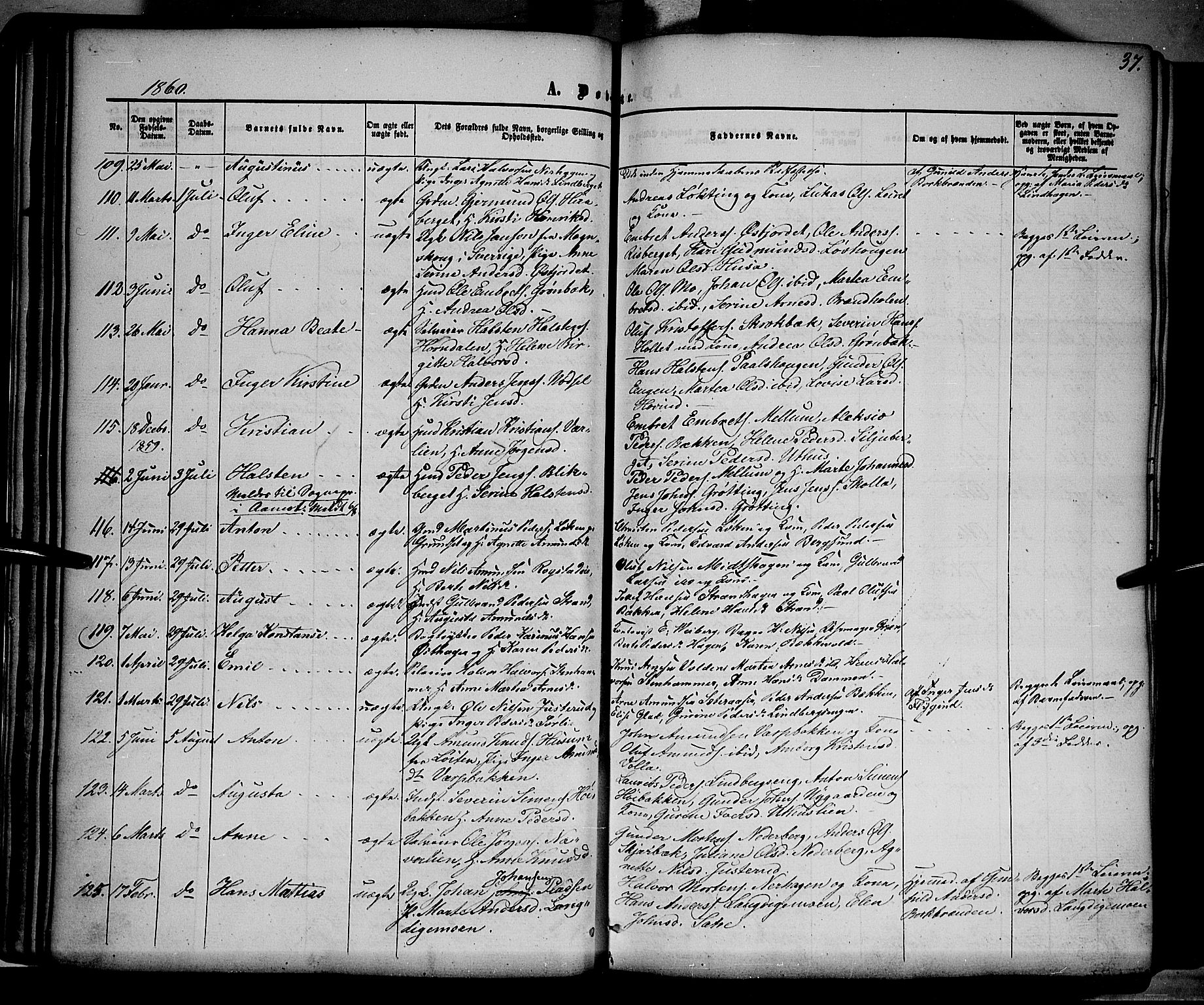 Elverum prestekontor, AV/SAH-PREST-044/H/Ha/Haa/L0010: Ministerialbok nr. 10, 1857-1868, s. 37