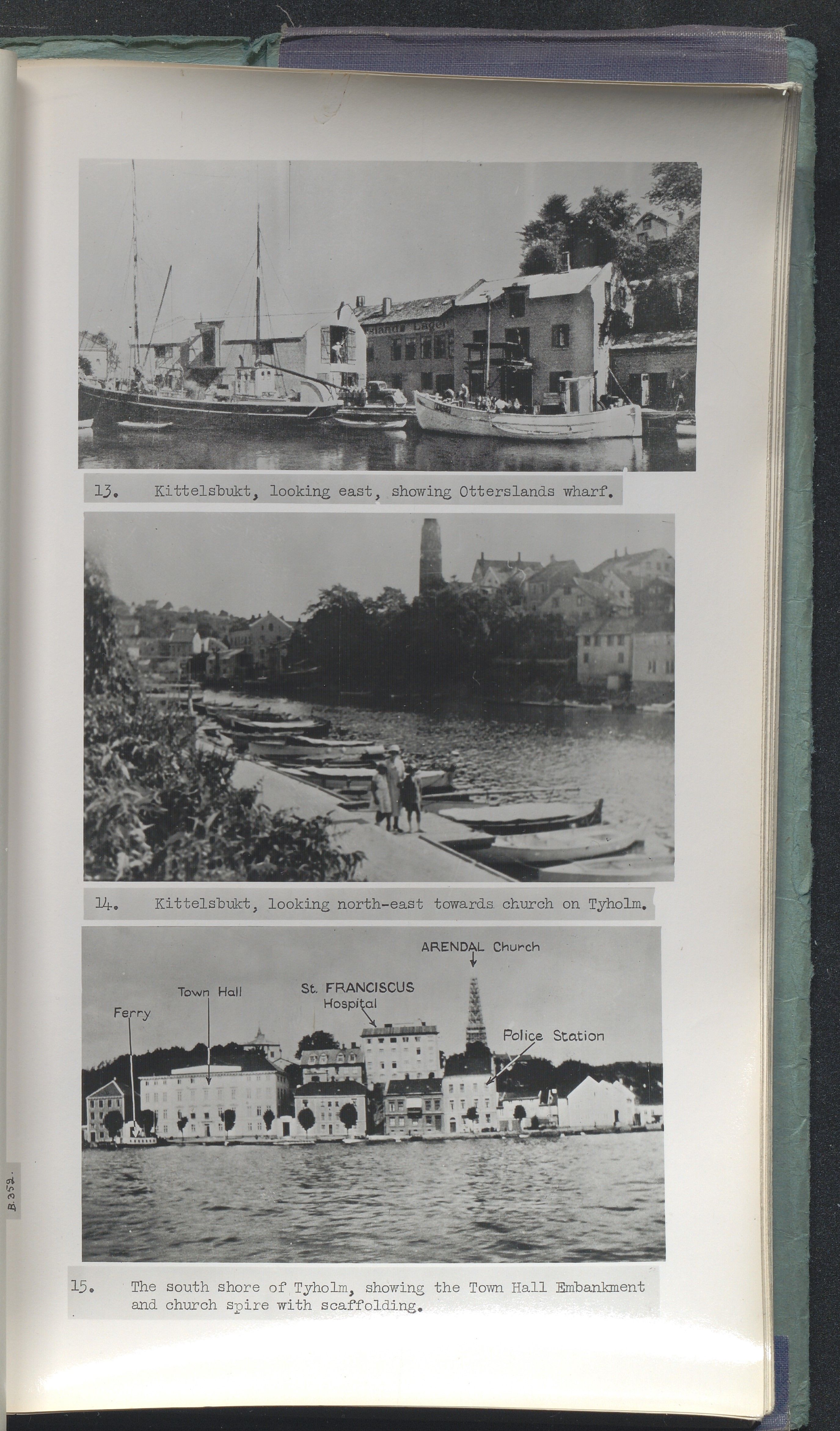 Inter-Services Topographic Department, AAKS/PA-3083/F/L0001: Arendal Port and Town, 1944