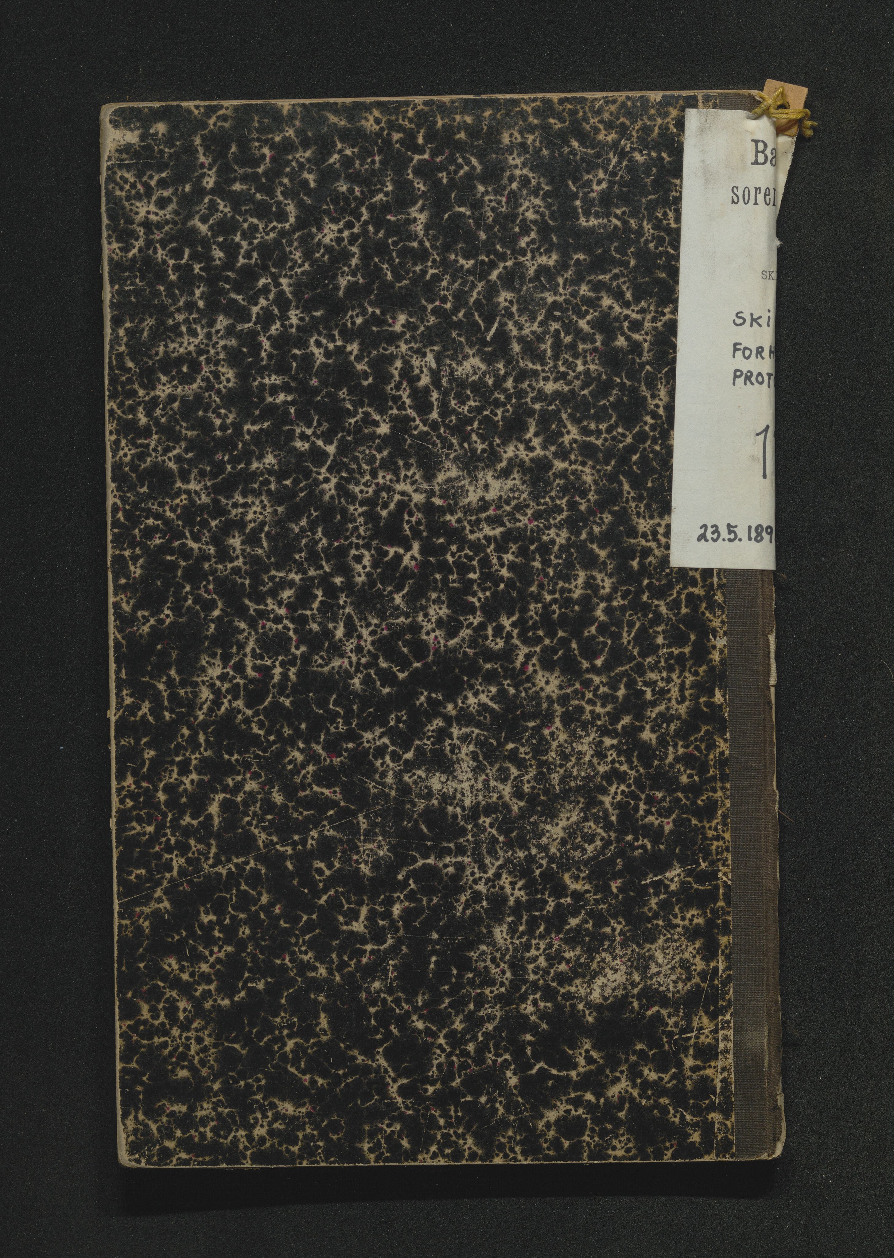 Bamble sorenskriveri, SAKO/A-214/H/Hb/Hbc/L0012: Skifteforhandlingsprotokoll, 1898-1900