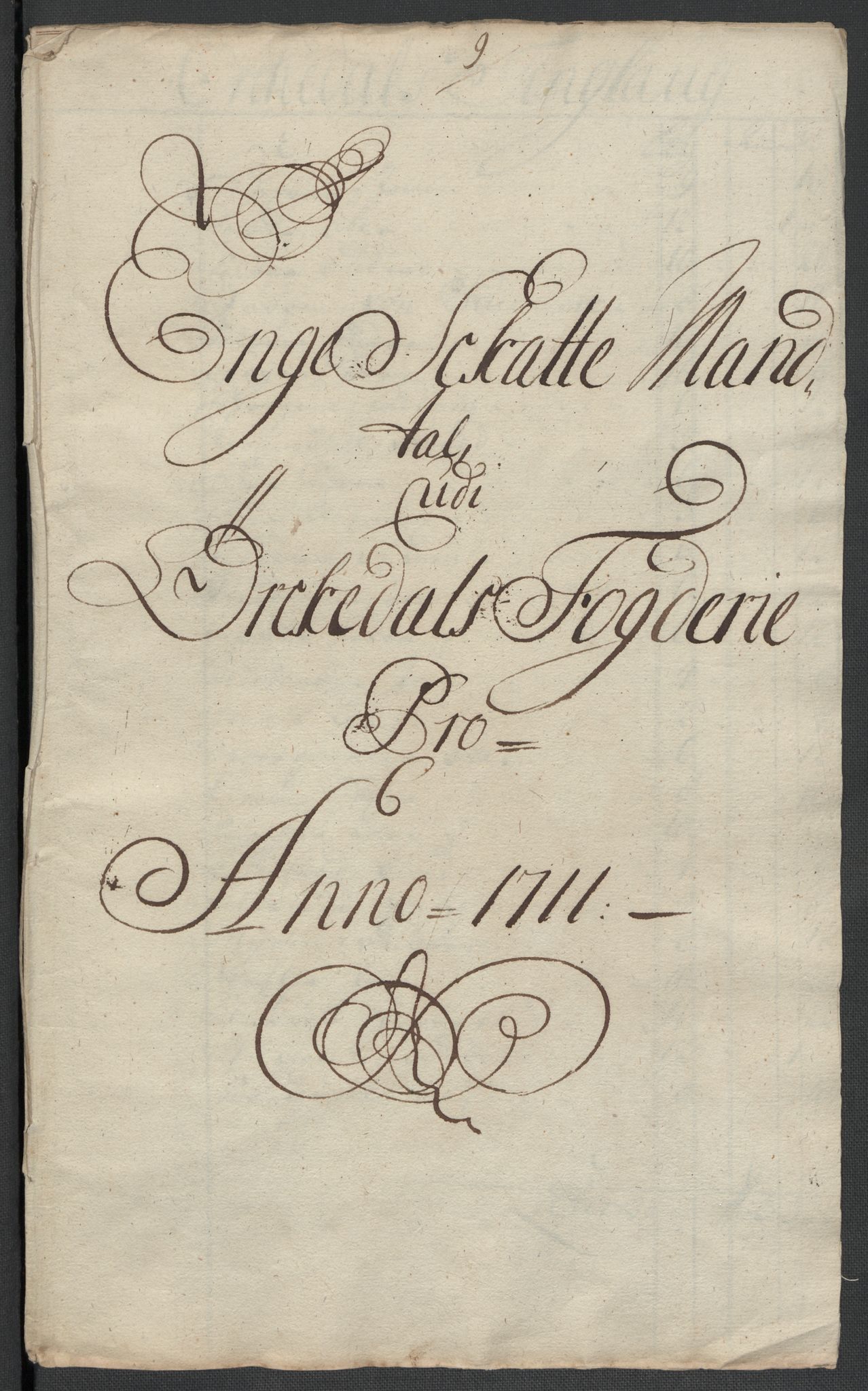 Rentekammeret inntil 1814, Reviderte regnskaper, Fogderegnskap, RA/EA-4092/R60/L3961: Fogderegnskap Orkdal og Gauldal, 1711, s. 143
