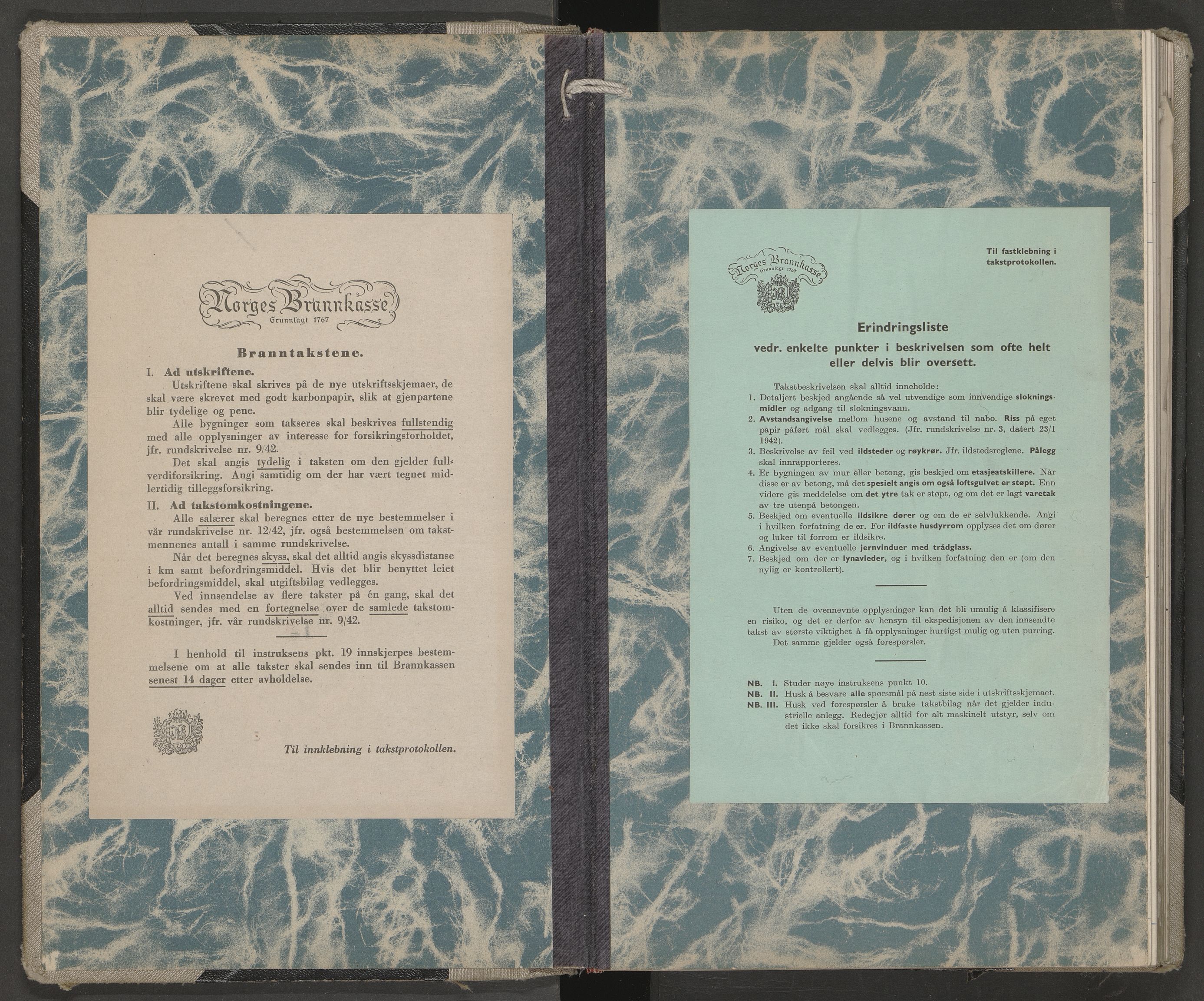 Sauherad lensmannskontor, AV/SAKO-A-571/Y/Yb/Yba/L0007: Branntakstprotokoll, 1948-1952
