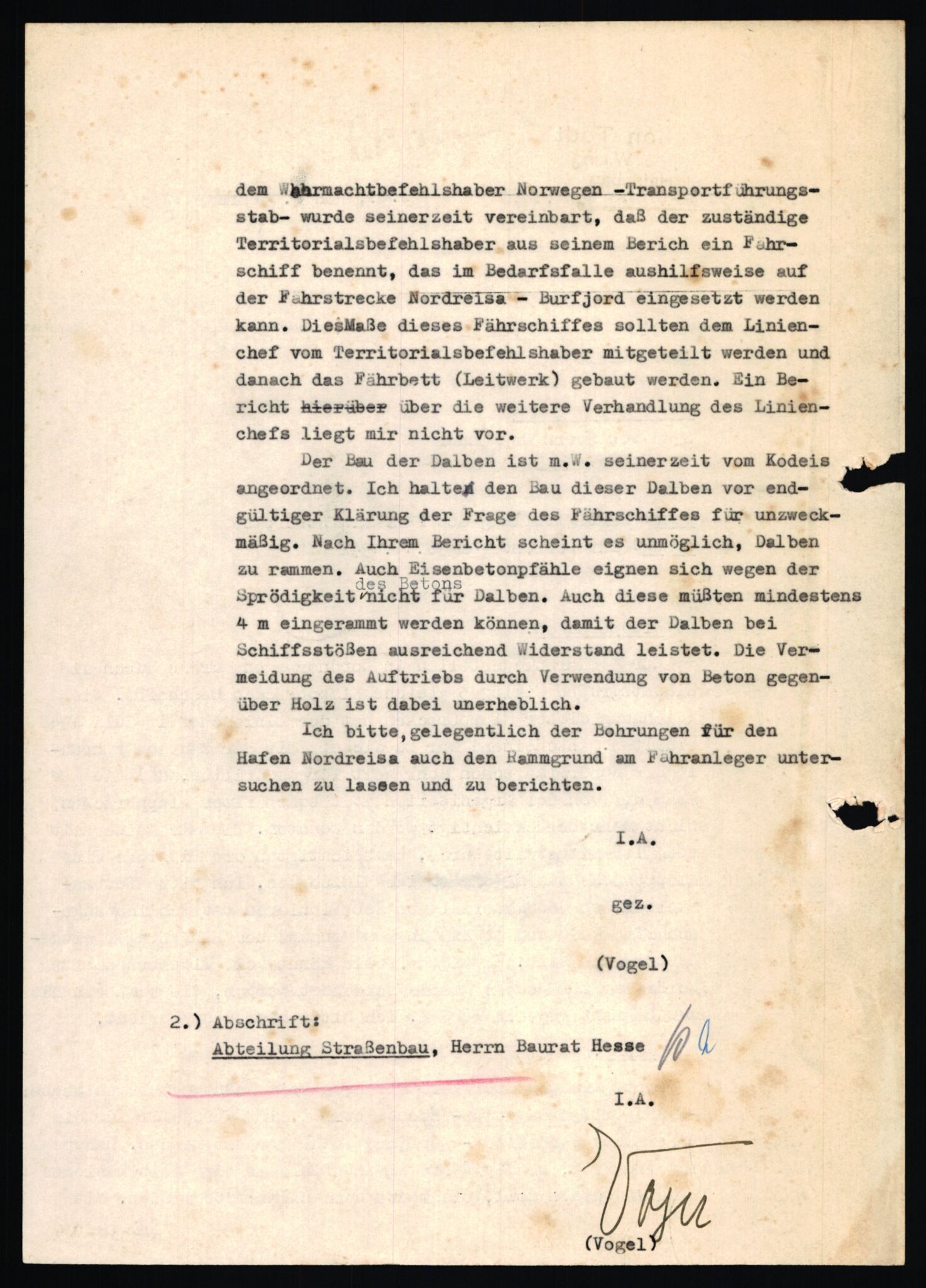 Tyske arkiver, Organisation Todt (OT), Einsatzgruppe Wiking, AV/RA-RAFA-2188/1/E/E2/E2d/L0023: Fähren und Anlegen, 1942-1944, s. 16