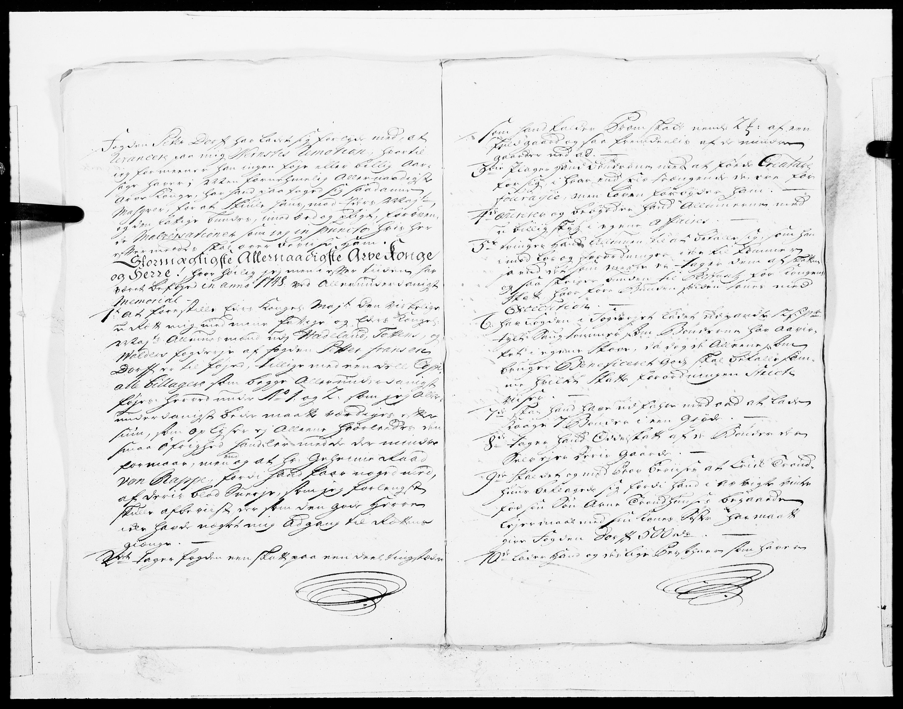 Danske Kanselli 1572-1799, AV/RA-EA-3023/F/Fc/Fcc/Fcca/L0153: Norske innlegg 1572-1799, 1749, s. 25