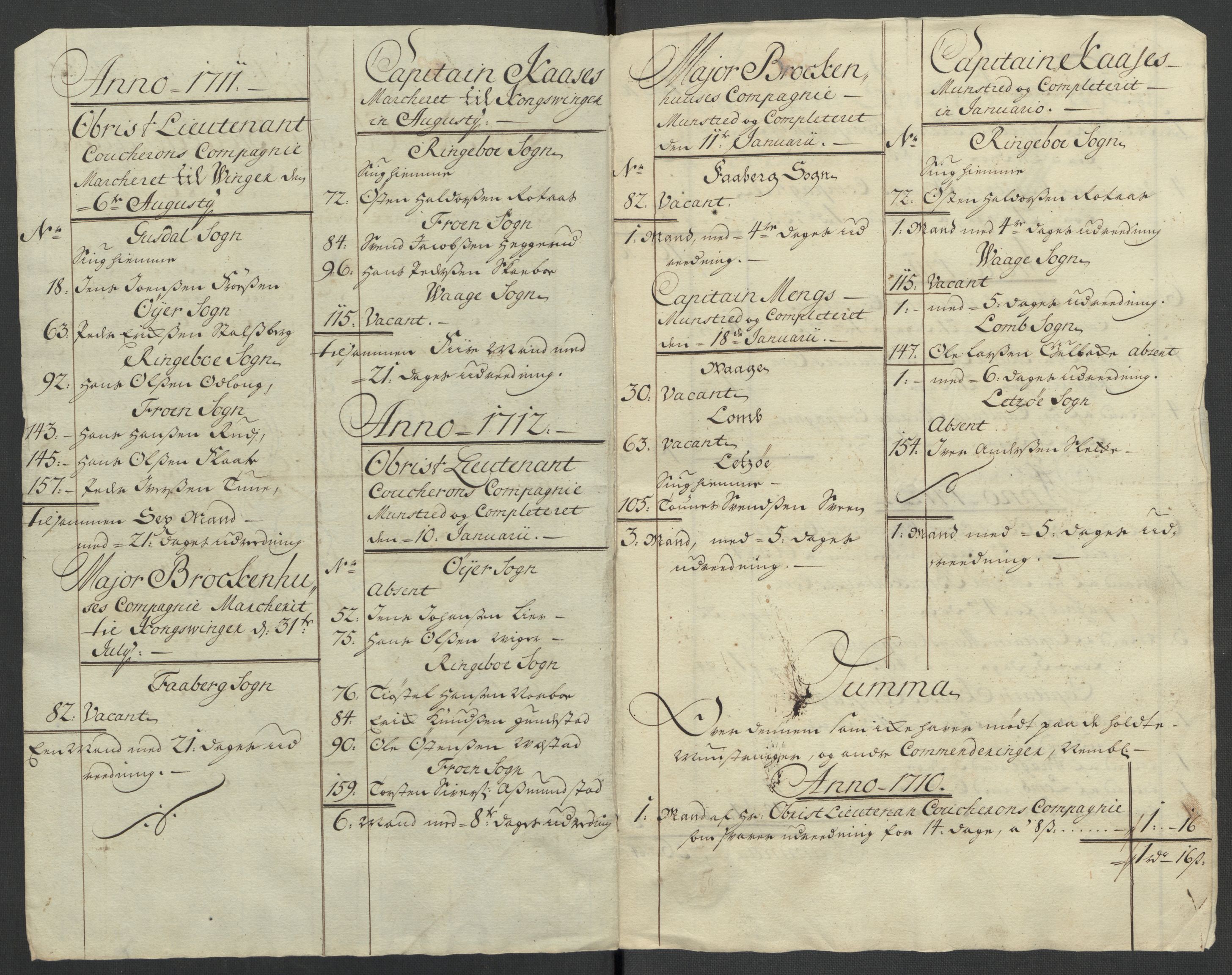 Rentekammeret inntil 1814, Reviderte regnskaper, Fogderegnskap, AV/RA-EA-4092/R17/L1183: Fogderegnskap Gudbrandsdal, 1714, s. 43