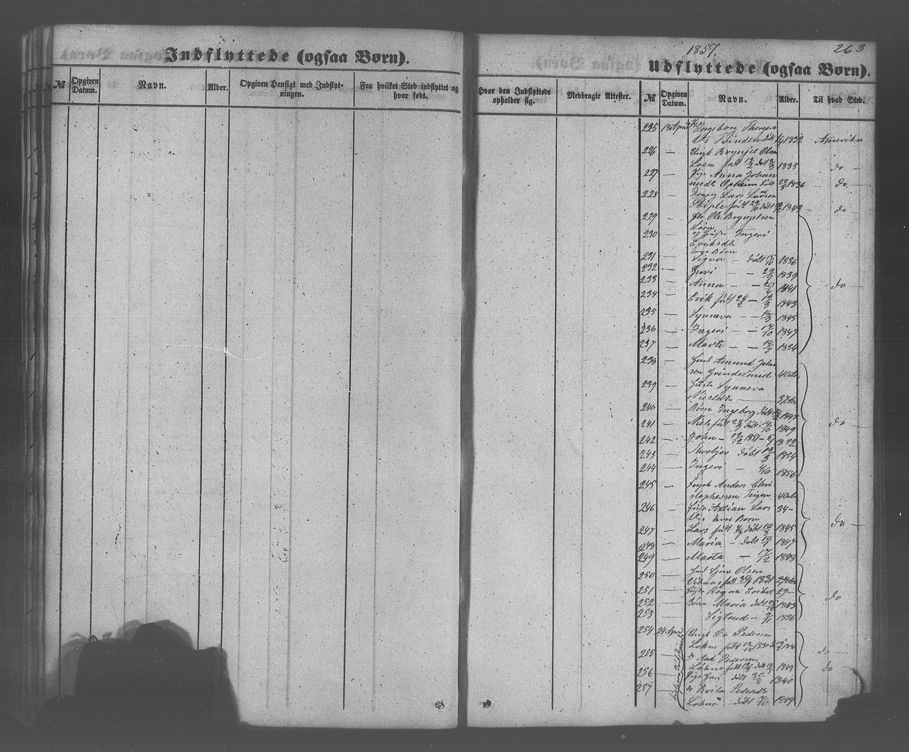 Voss sokneprestembete, AV/SAB-A-79001/H/Haa: Ministerialbok nr. A 20, 1855-1886, s. 263