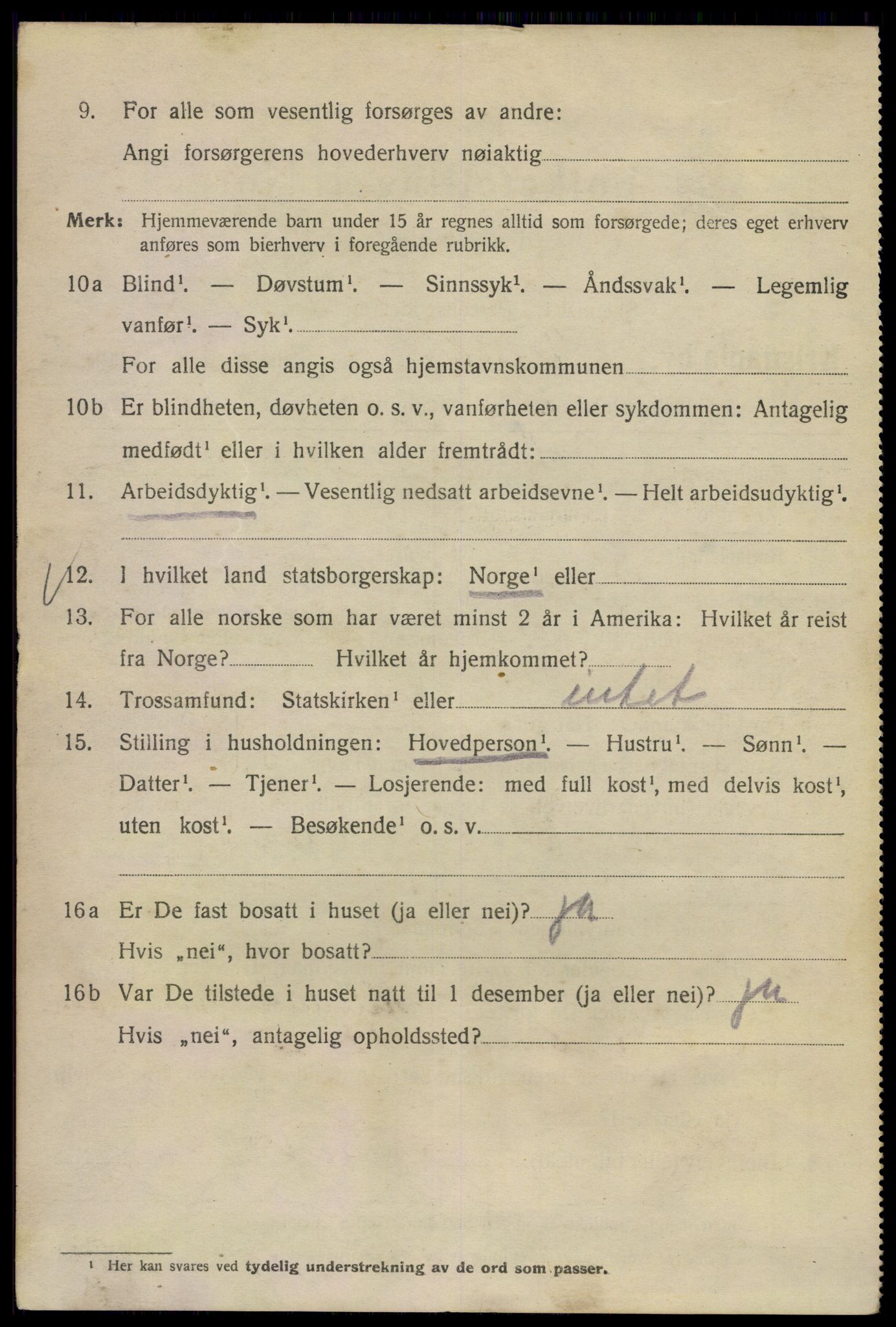 SAO, Folketelling 1920 for 0301 Kristiania kjøpstad, 1920, s. 620190