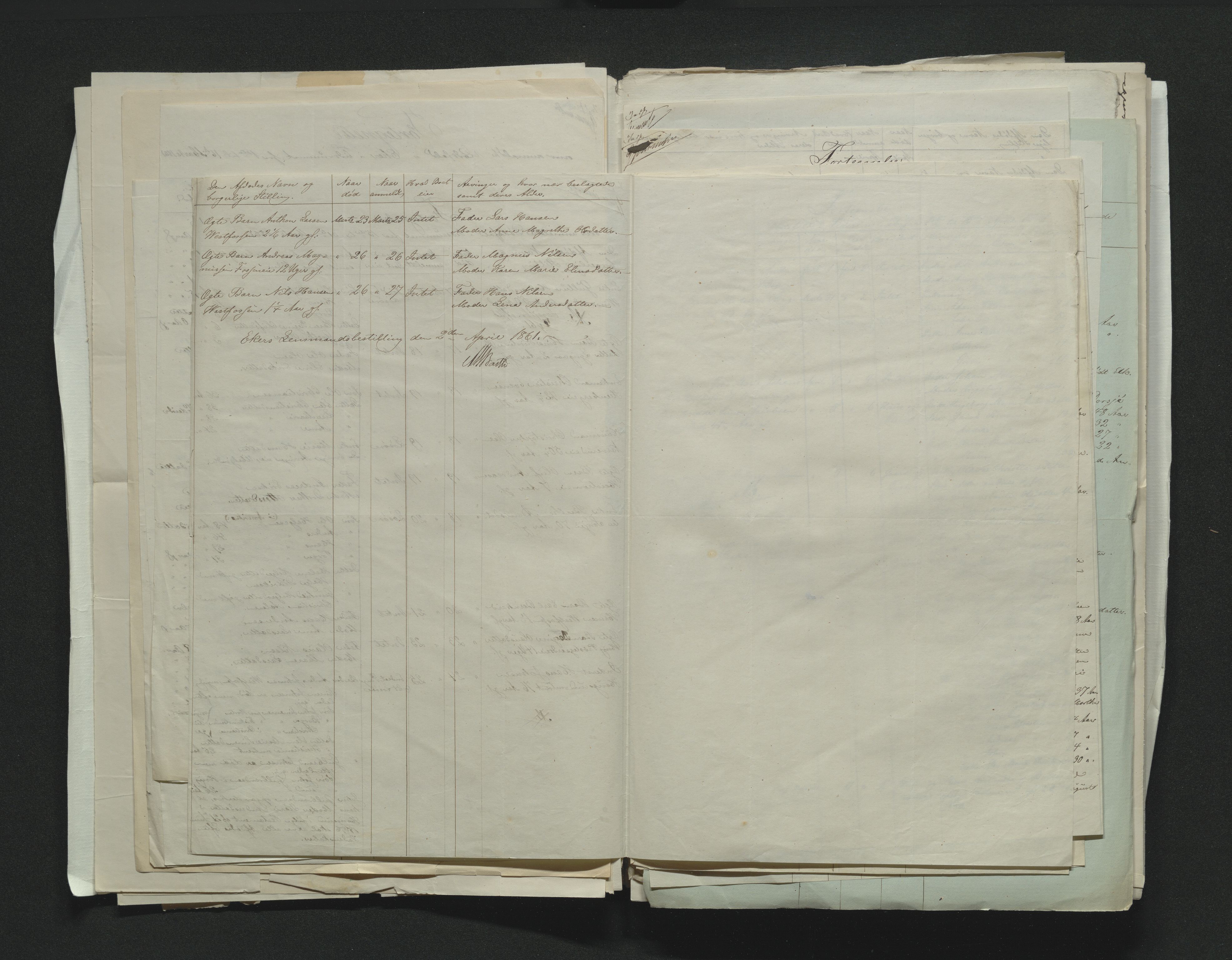 Eiker, Modum og Sigdal sorenskriveri, AV/SAKO-A-123/H/Ha/Hab/L0010: Dødsfallsmeldinger, 1858-1861, s. 413