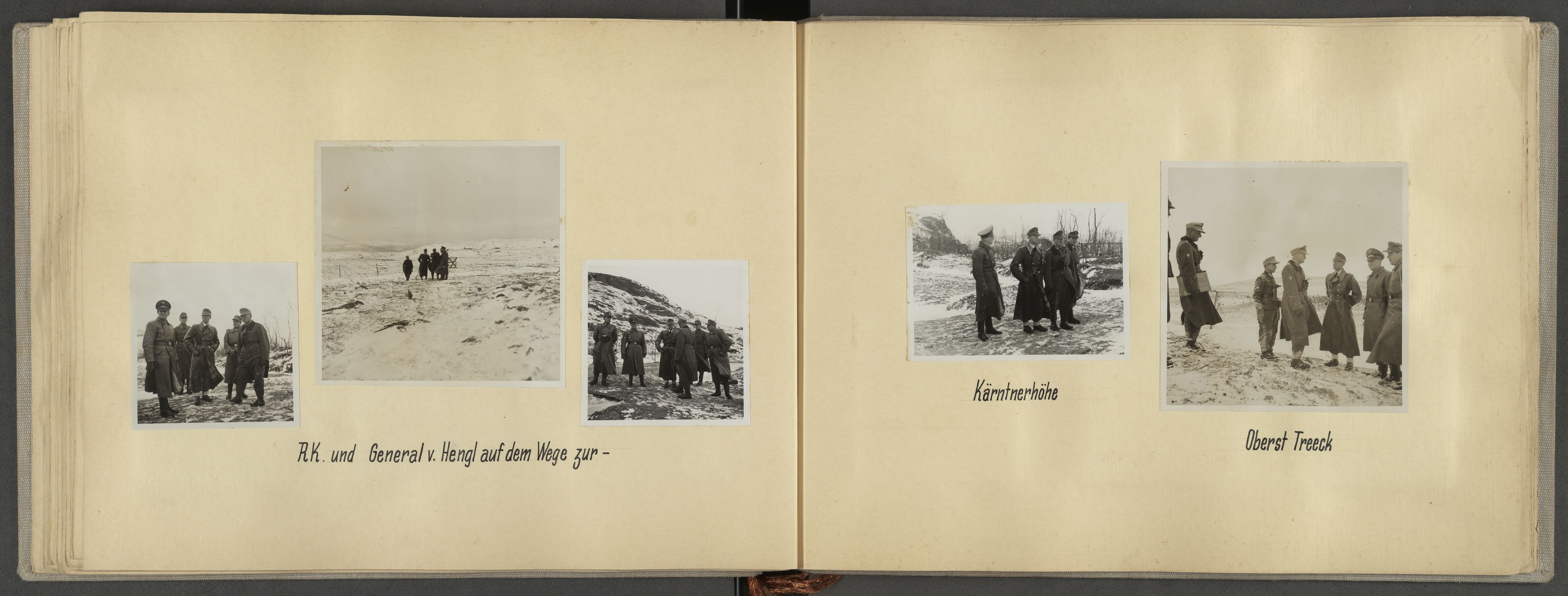 Tyske arkiver, Reichskommissariat, AV/RA-RAFA-2174/E/Ei/L0001: Reise des Reichskommissars nach Nord-Norwegen und Lappland vom 12. bis 23. Oktober 1942 , 1942
