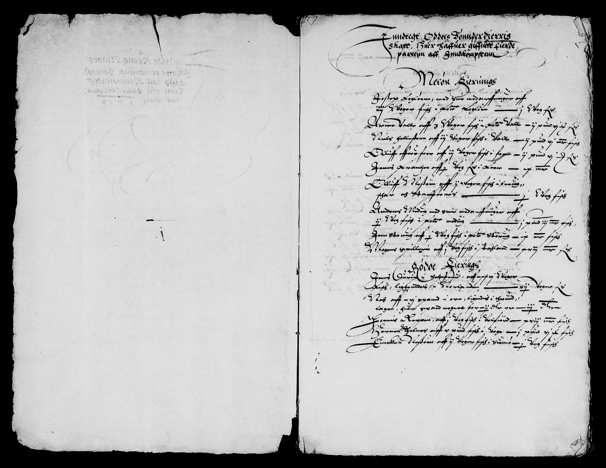 Rentekammeret inntil 1814, Reviderte regnskaper, Lensregnskaper, AV/RA-EA-5023/R/Rb/Rbz/L0005: Nordlandenes len, 1613-1615