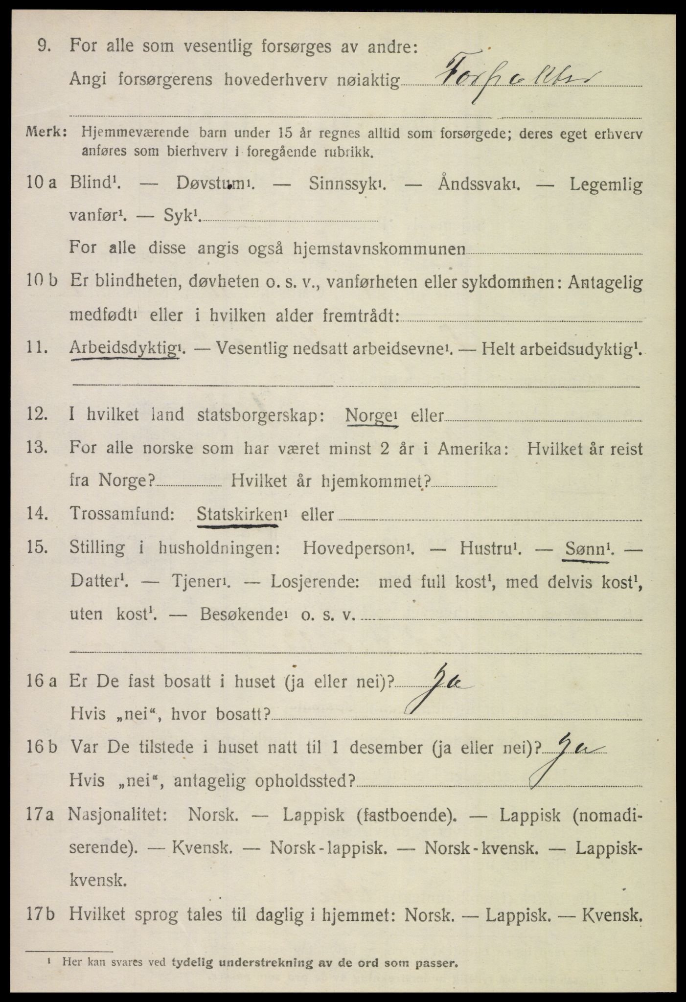 SAT, Folketelling 1920 for 1711 Meråker herred, 1920, s. 1171