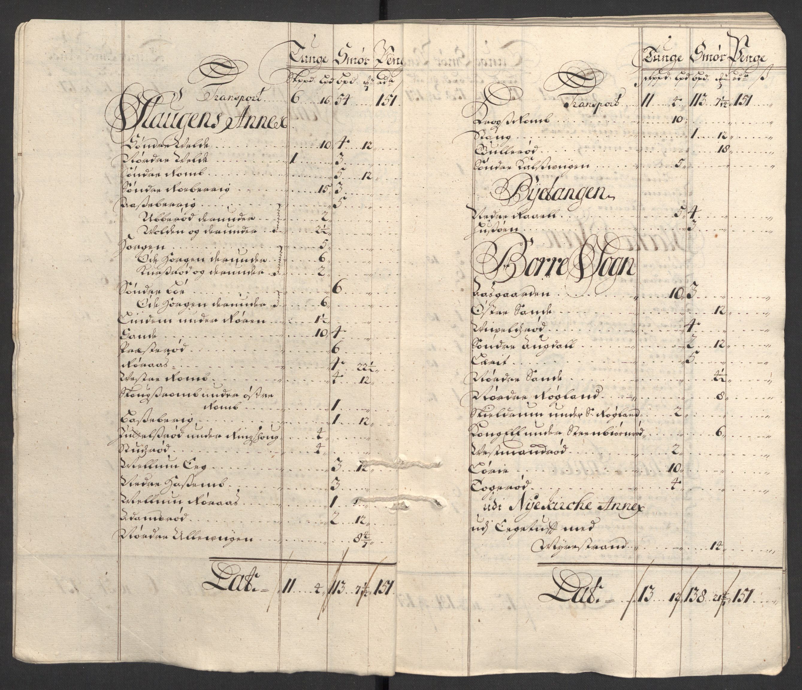 Rentekammeret inntil 1814, Reviderte regnskaper, Fogderegnskap, AV/RA-EA-4092/R32/L1872: Fogderegnskap Jarlsberg grevskap, 1706-1707, s. 435