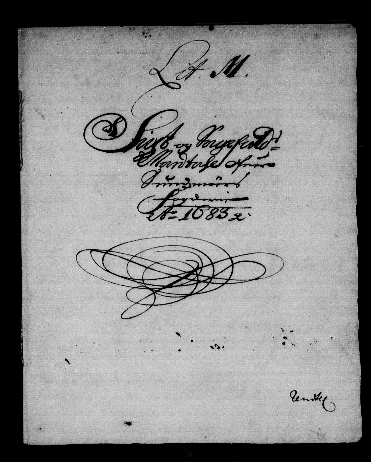 Rentekammeret inntil 1814, Reviderte regnskaper, Stiftamtstueregnskaper, Bergen stiftamt, AV/RA-EA-6043/R/Rc/L0069: Bergen stiftamt, 1683