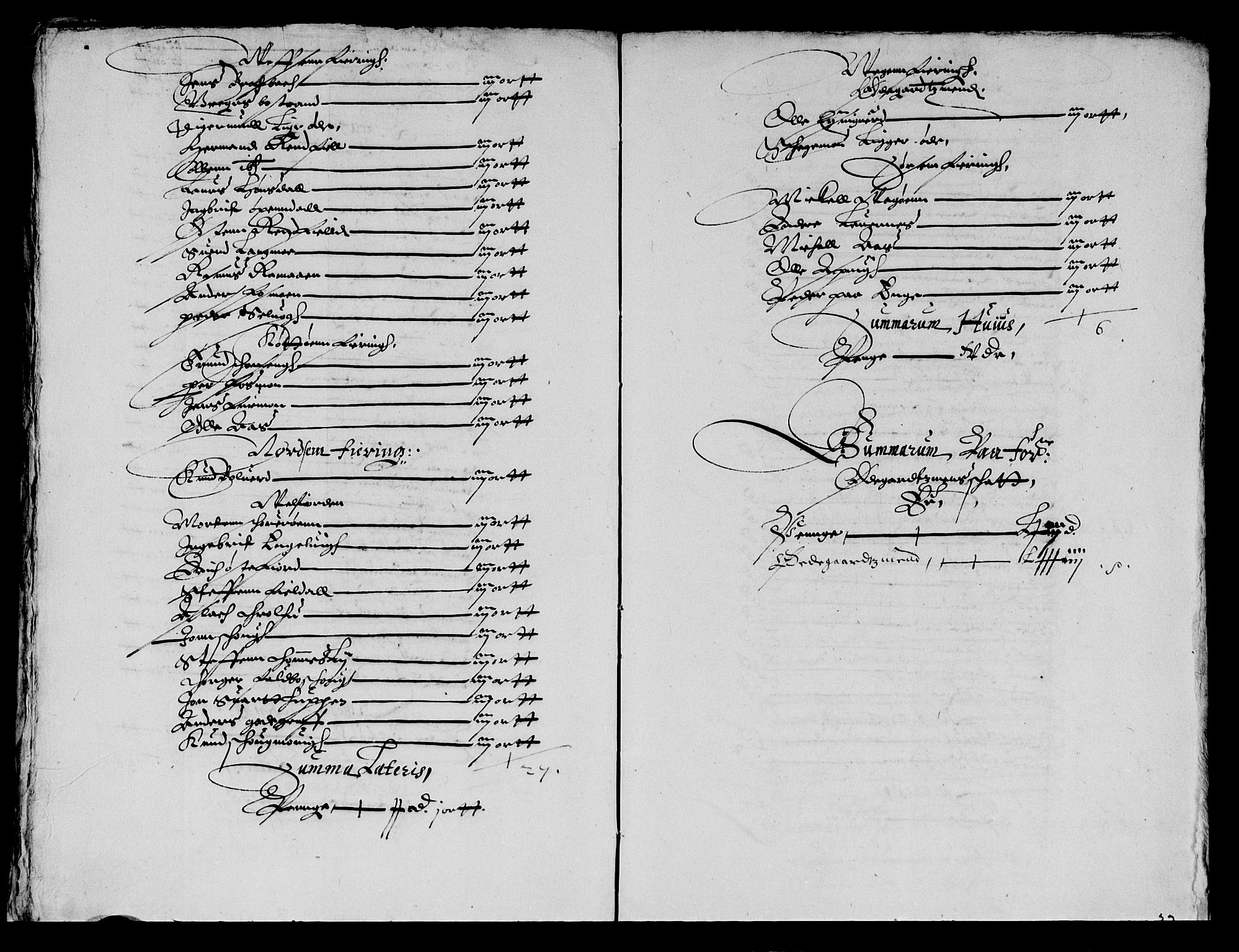 Rentekammeret inntil 1814, Reviderte regnskaper, Lensregnskaper, AV/RA-EA-5023/R/Rb/Rbz/L0019: Nordlandenes len, 1624-1628