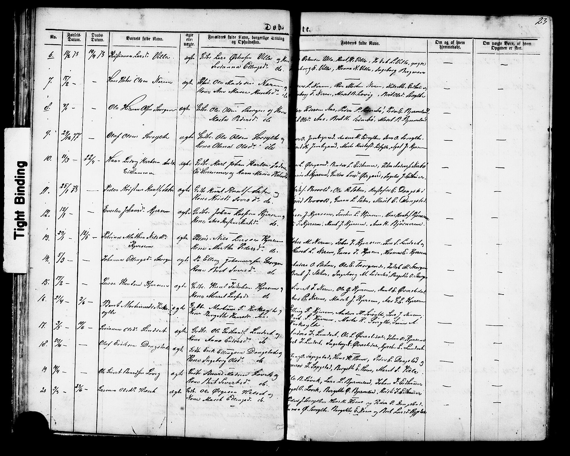 Ministerialprotokoller, klokkerbøker og fødselsregistre - Møre og Romsdal, AV/SAT-A-1454/541/L0547: Klokkerbok nr. 541C02, 1867-1921, s. 23