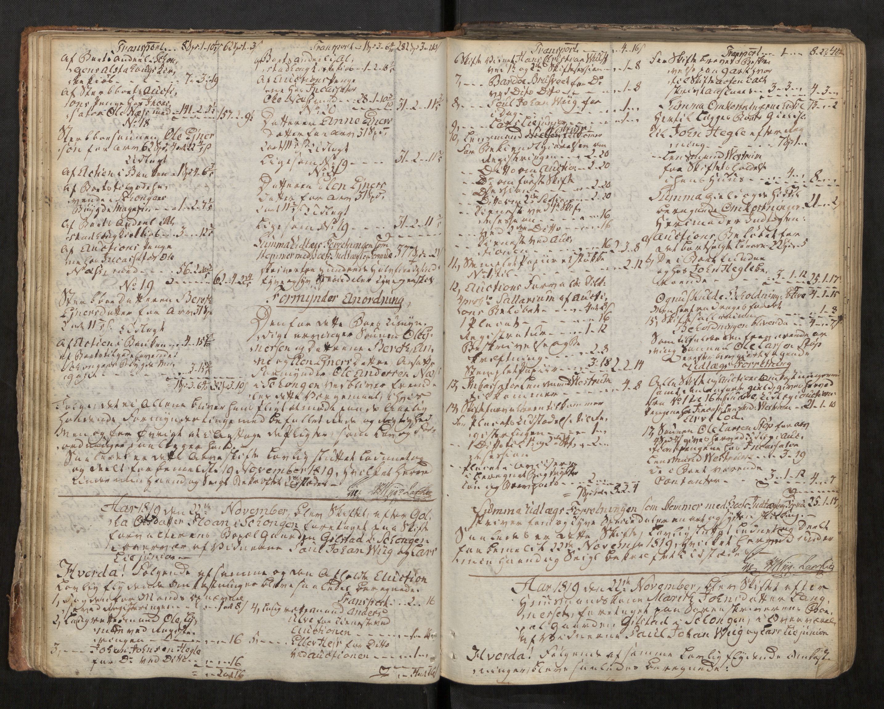 Stjør- og Verdal sorenskriveri, AV/SAT-A-4167/1/3/3A/L0034: Skifteprotokoll 29, 1818-1837, s. 46