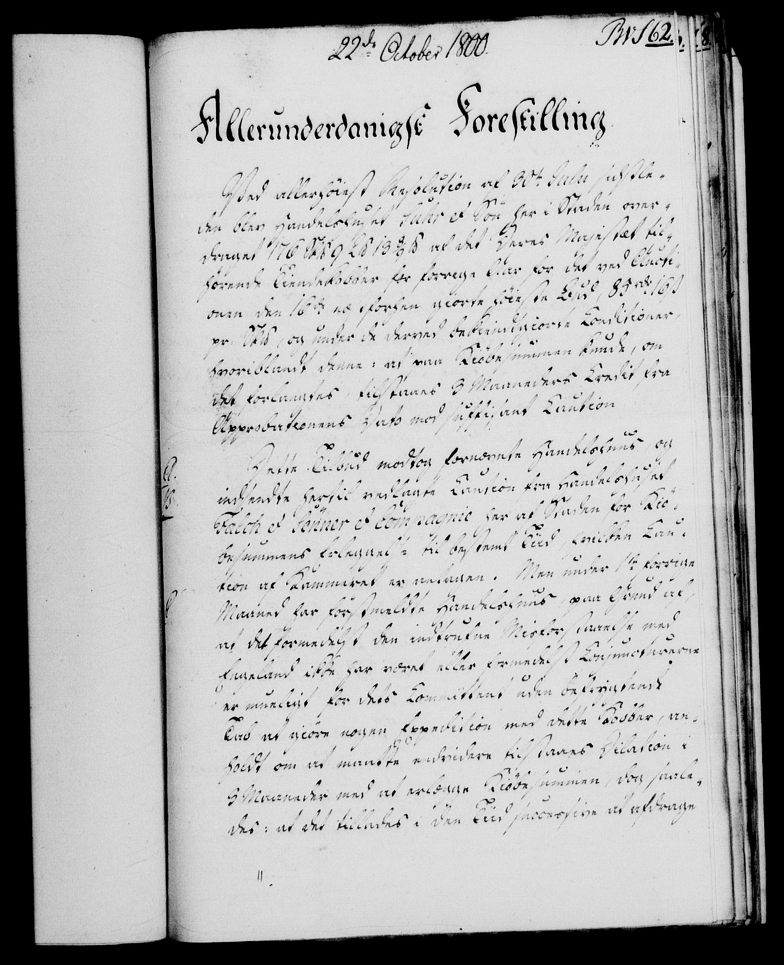 Rentekammeret, Renteskriverkontorene, AV/RA-EA-3115/M/Mf/Mfb/L0004: Relasjons- og resolusjonsprotokoll med register (merket RK 54.10), 1799-1800