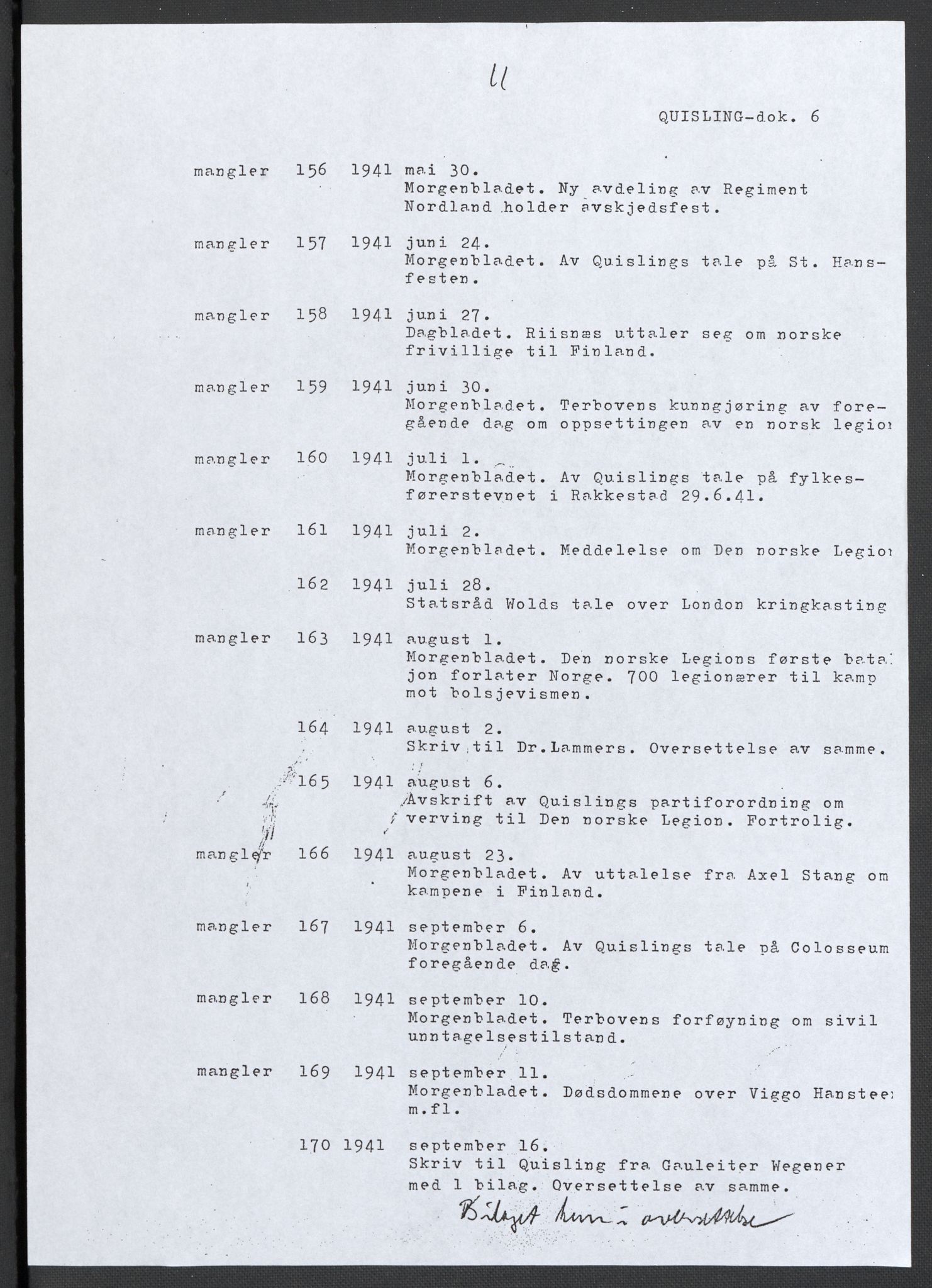 Landssvikarkivet, Oslo politikammer, AV/RA-S-3138-01/D/Da/L0003: Dnr. 29, 1945, s. 14