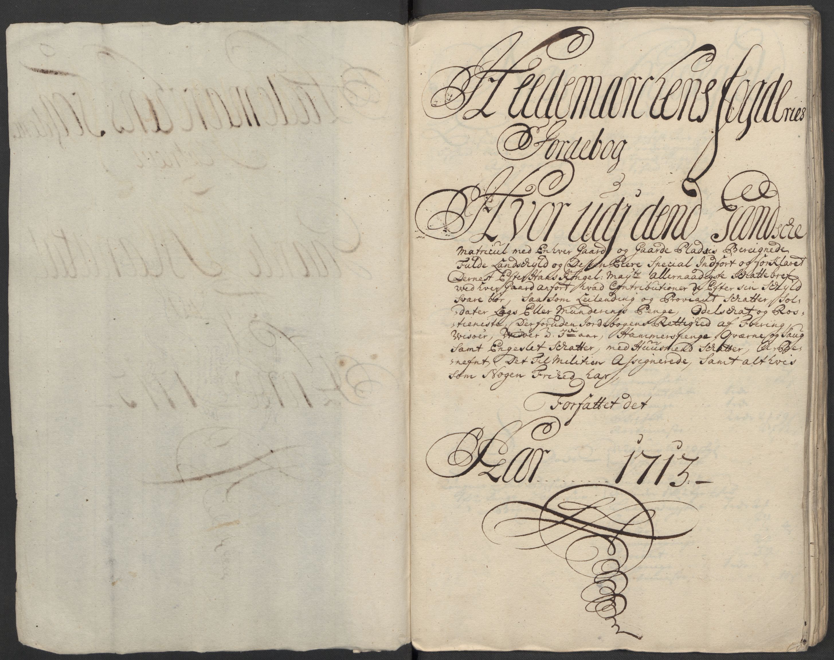 Rentekammeret inntil 1814, Reviderte regnskaper, Fogderegnskap, RA/EA-4092/R16/L1050: Fogderegnskap Hedmark, 1713, s. 19
