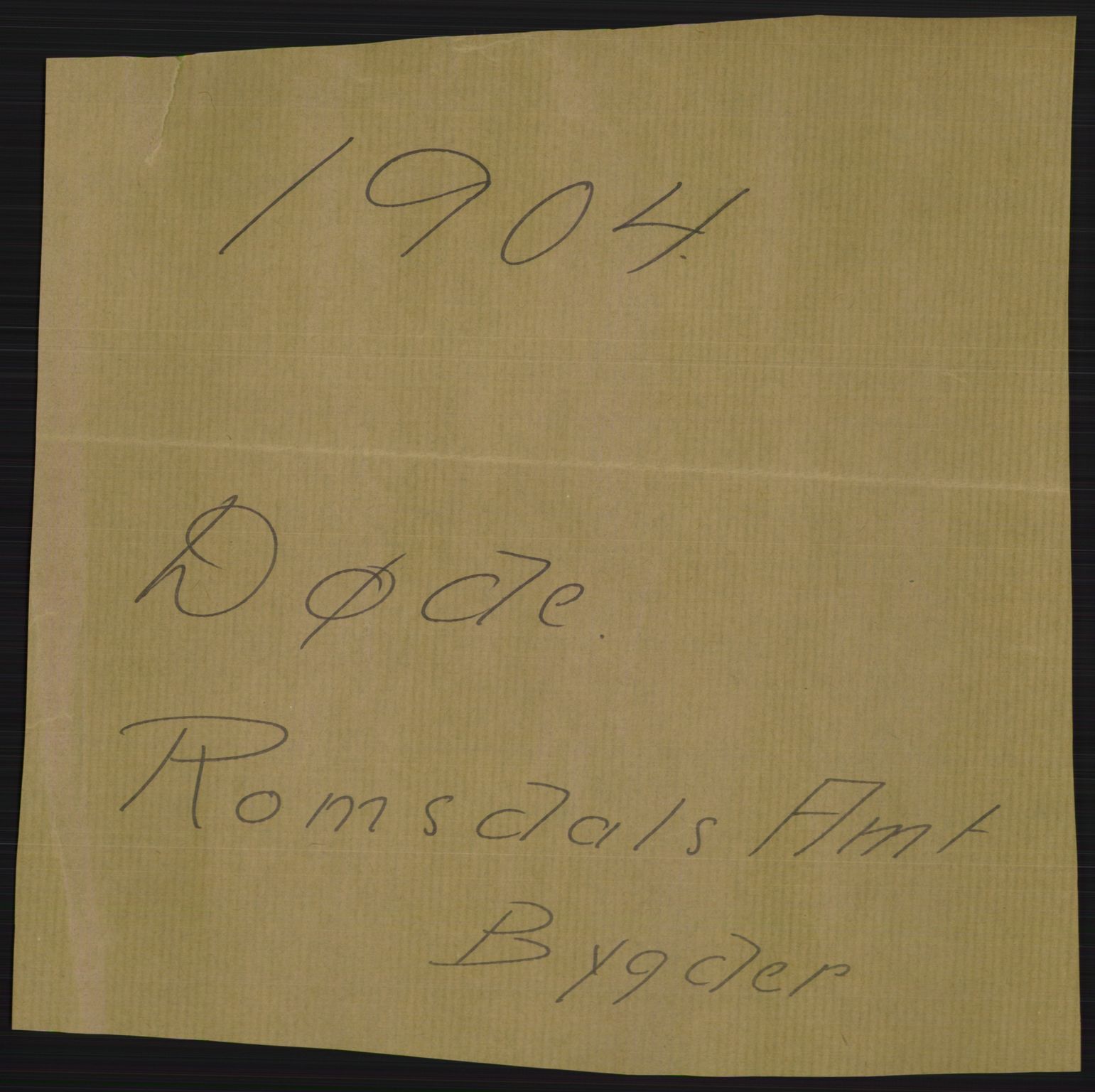 Statistisk sentralbyrå, Sosiodemografiske emner, Befolkning, AV/RA-S-2228/D/Df/Dfa/Dfab/L0016: Romsdals amt: Fødte, gifte, døde., 1904, s. 781